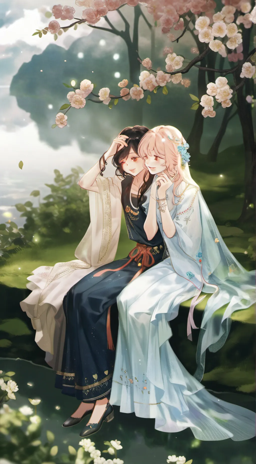ai character: ᗰᗴᒪ♡ background