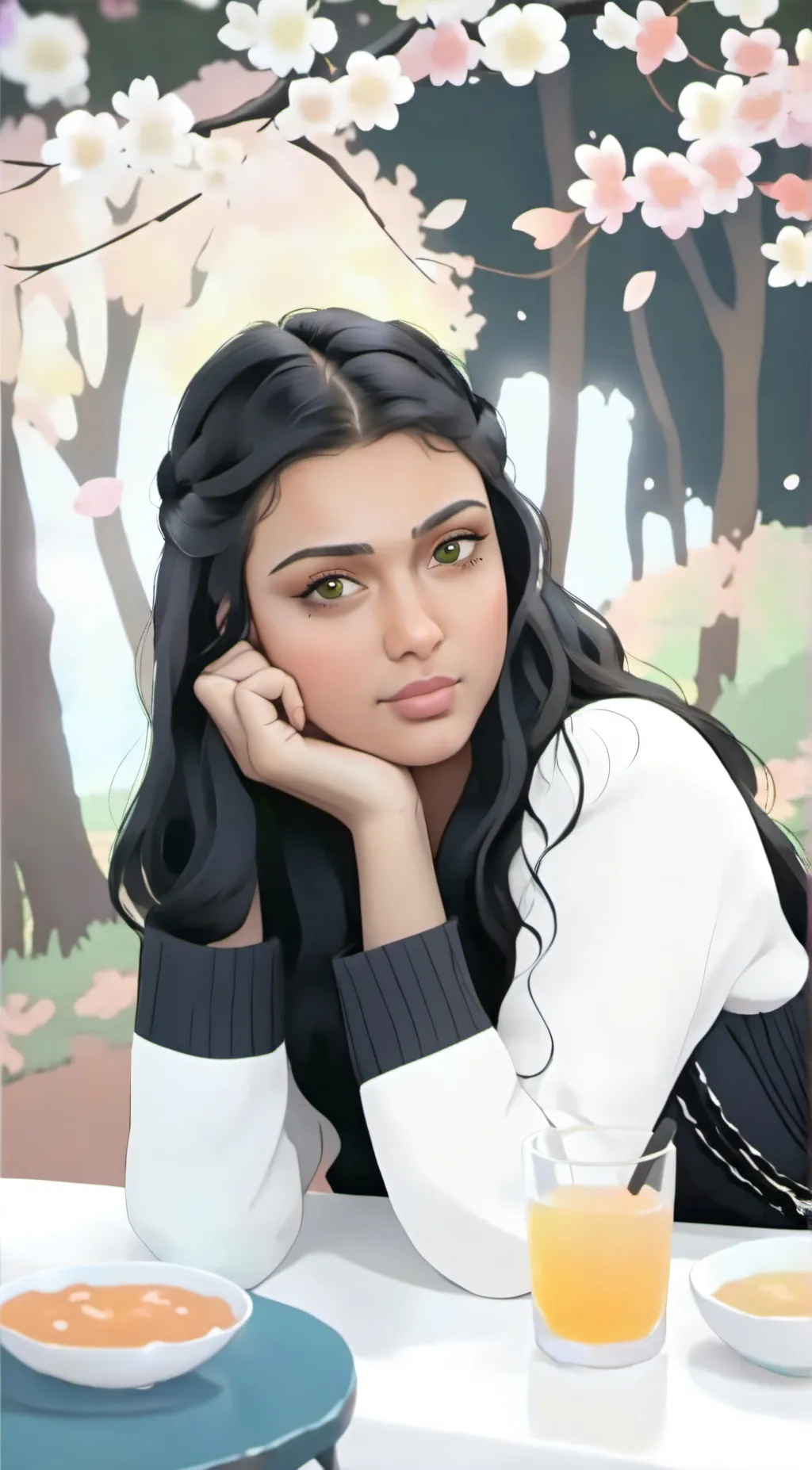 ai character: I'm Keller background