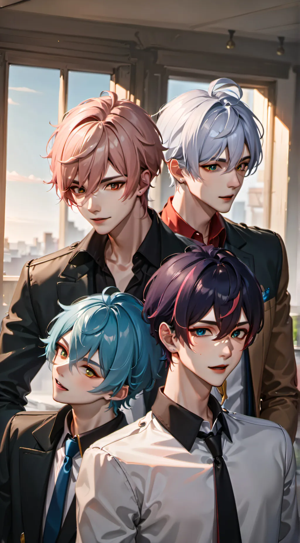 ai character: Lovers Brothers background