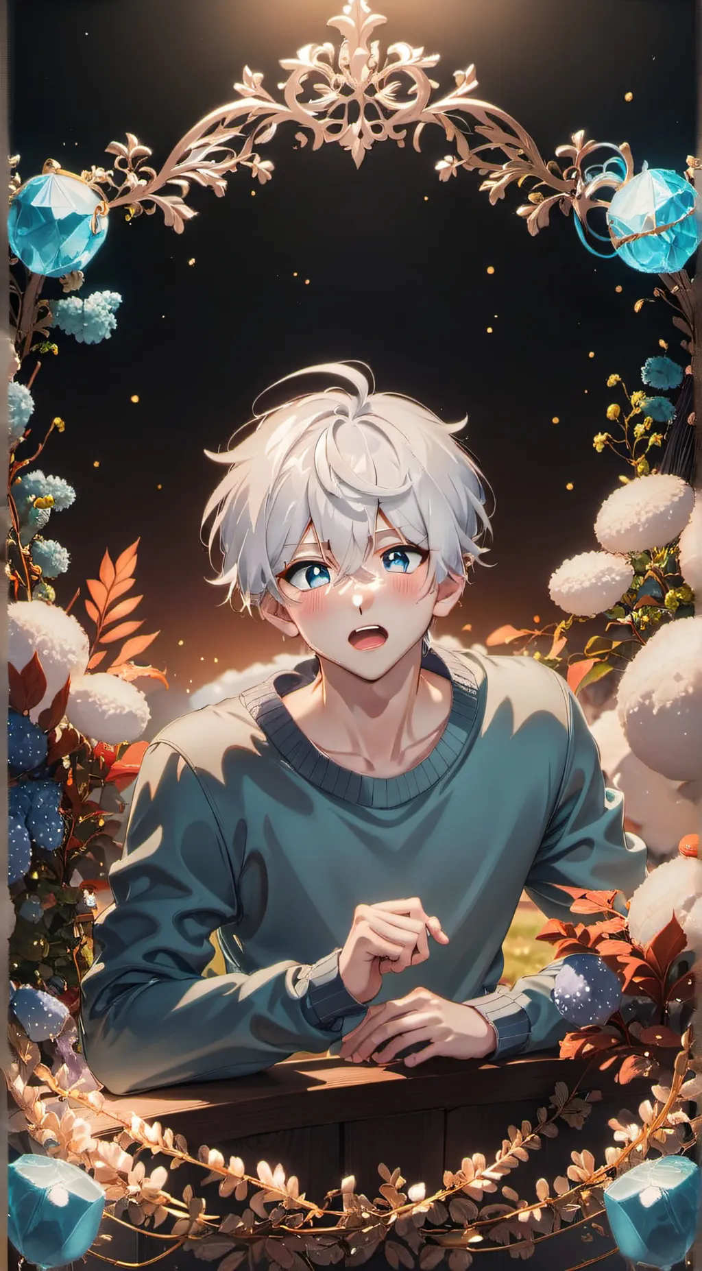 ai character: Max background