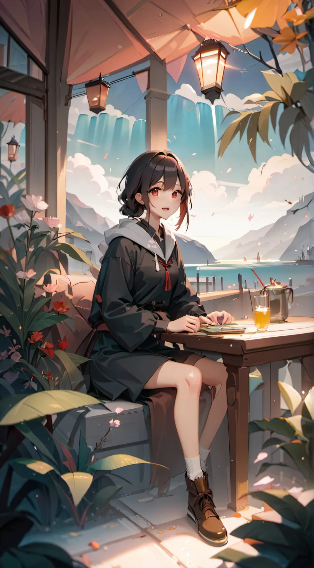ai character: Ellie background