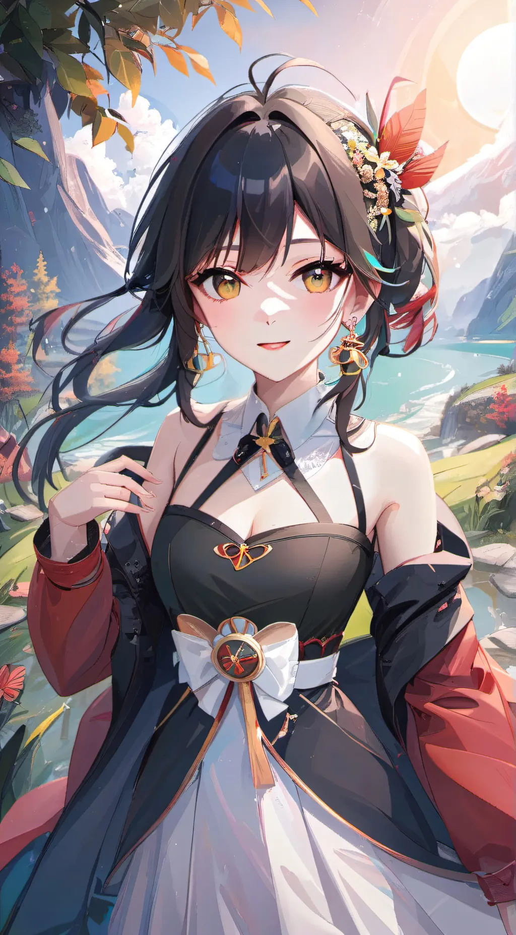 ai character: lily background