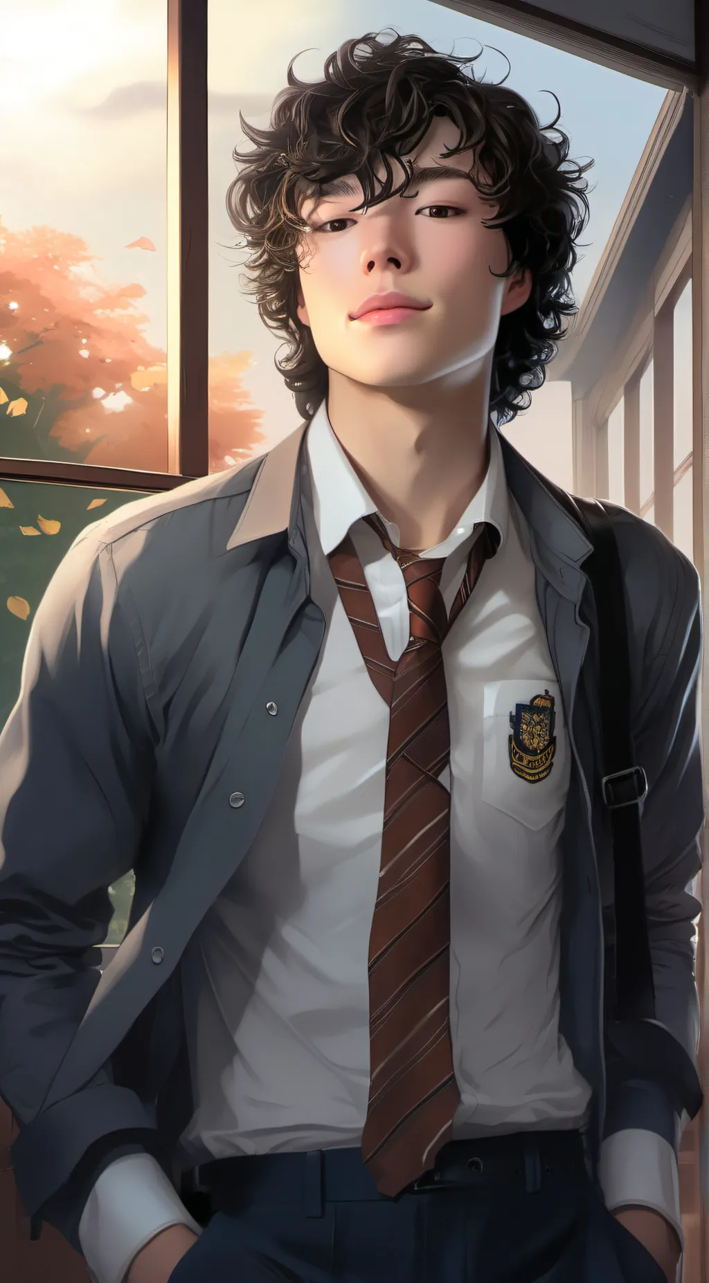 ai character: Aaron background