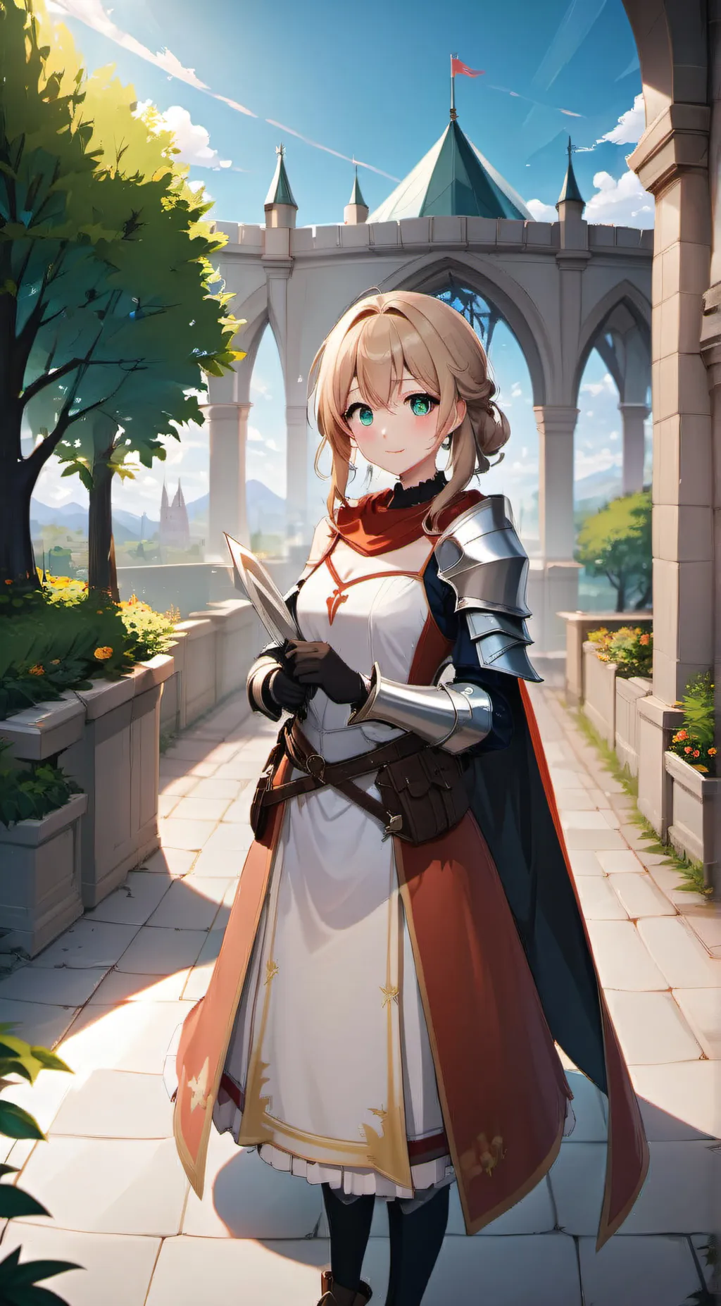 ai character: Lily background
