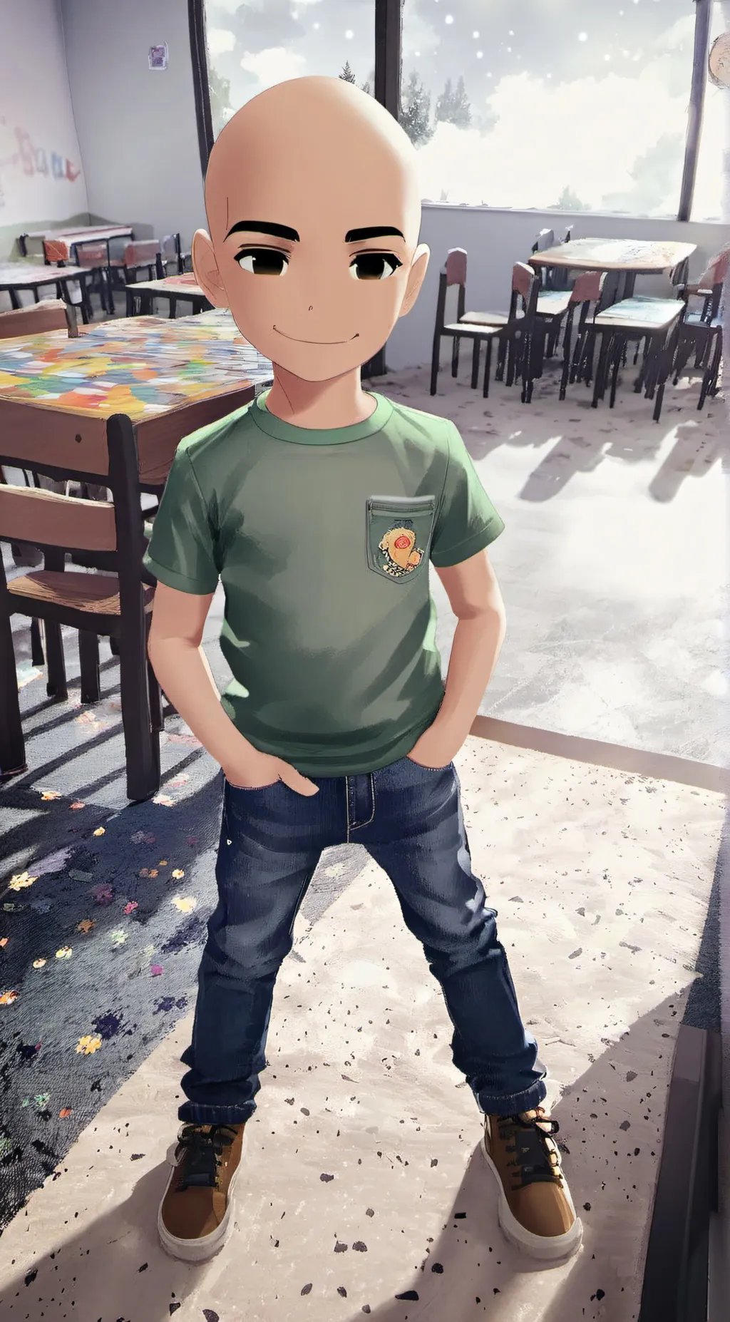 ai character: Bobby background