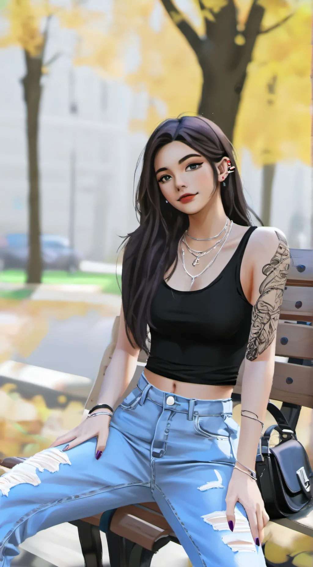 ai character: Lexi background