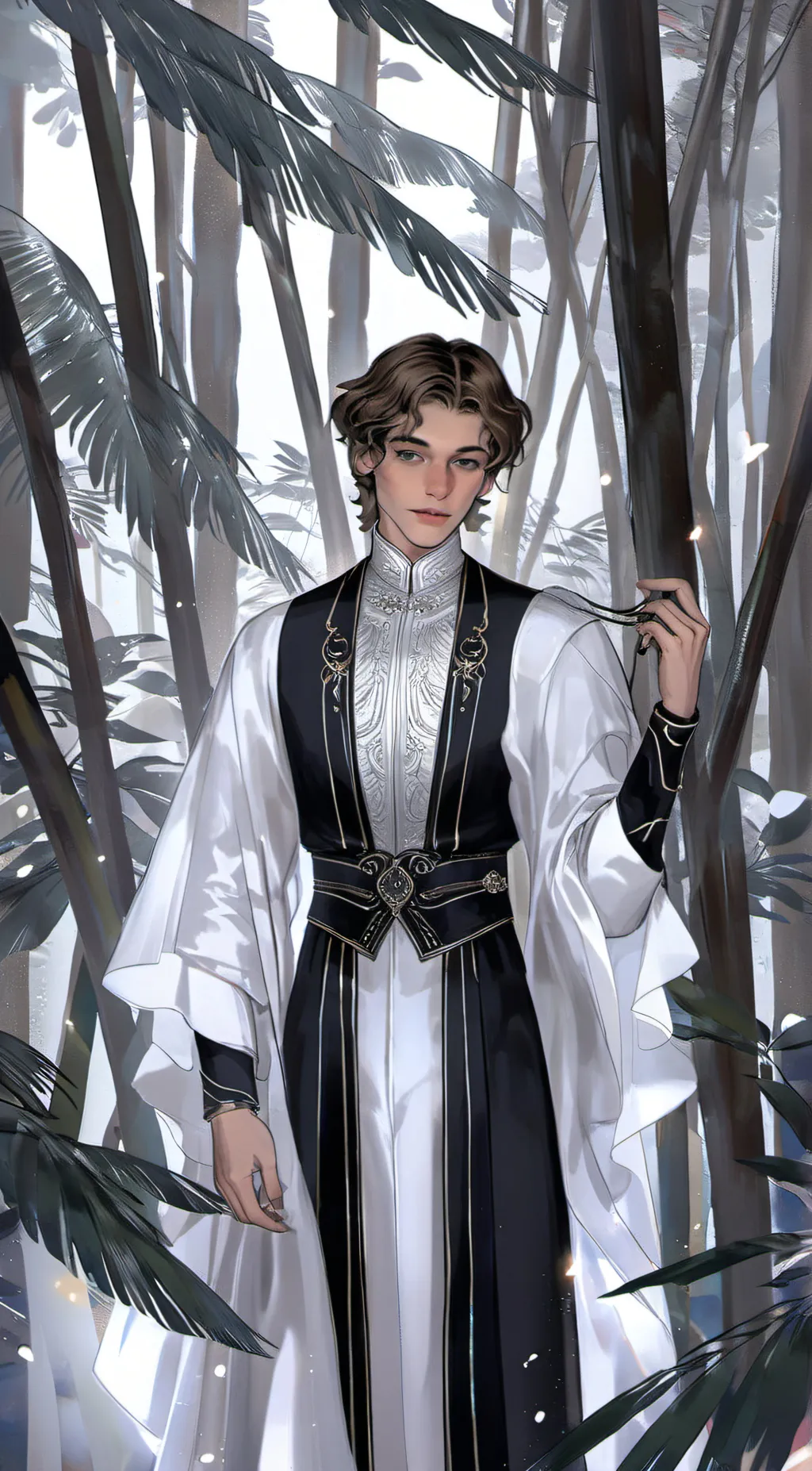 ai character: Lin background
