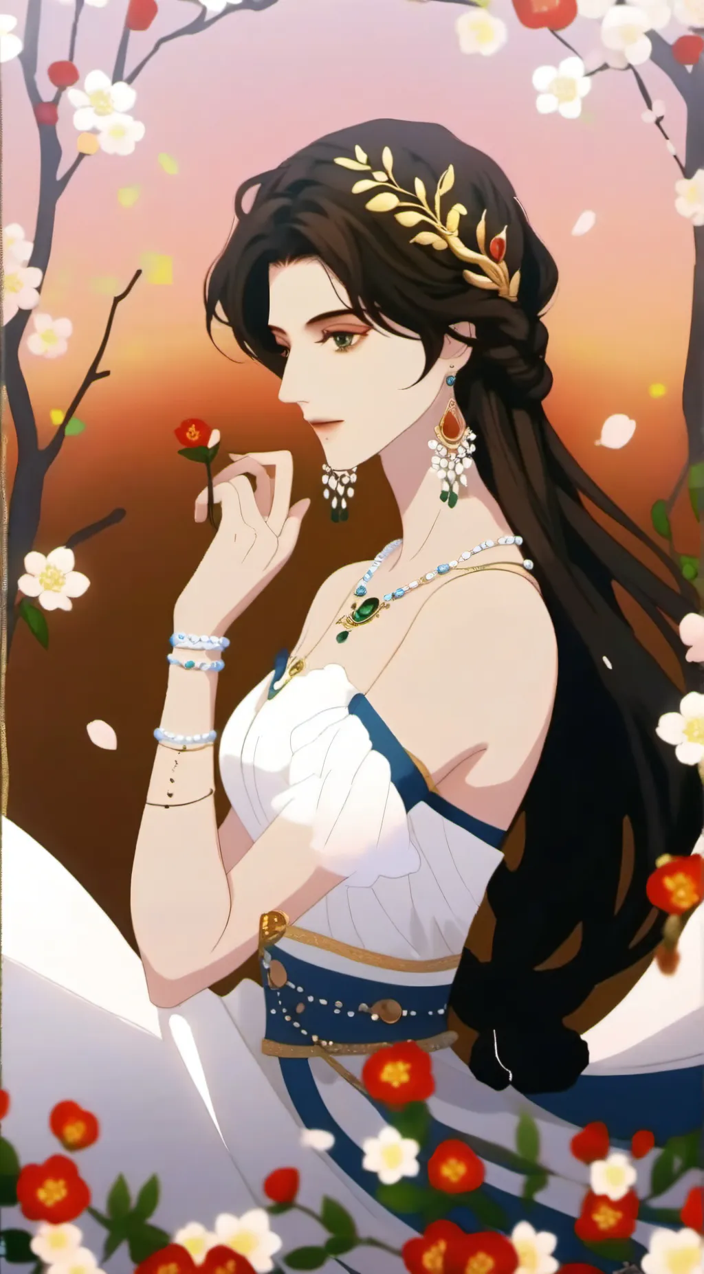 ai character: sister  background