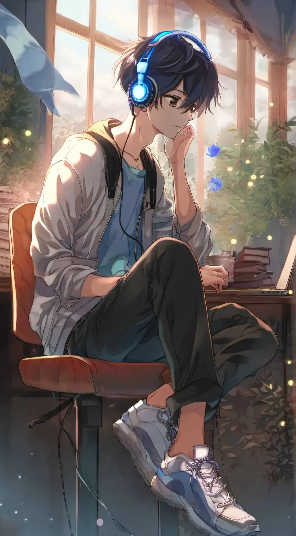 ai character: Lucas background