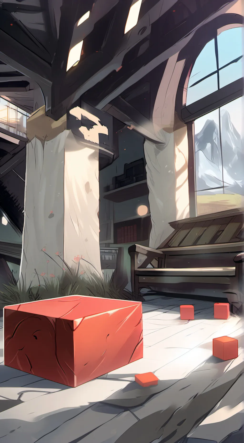 ai character: Blocky Bfb background