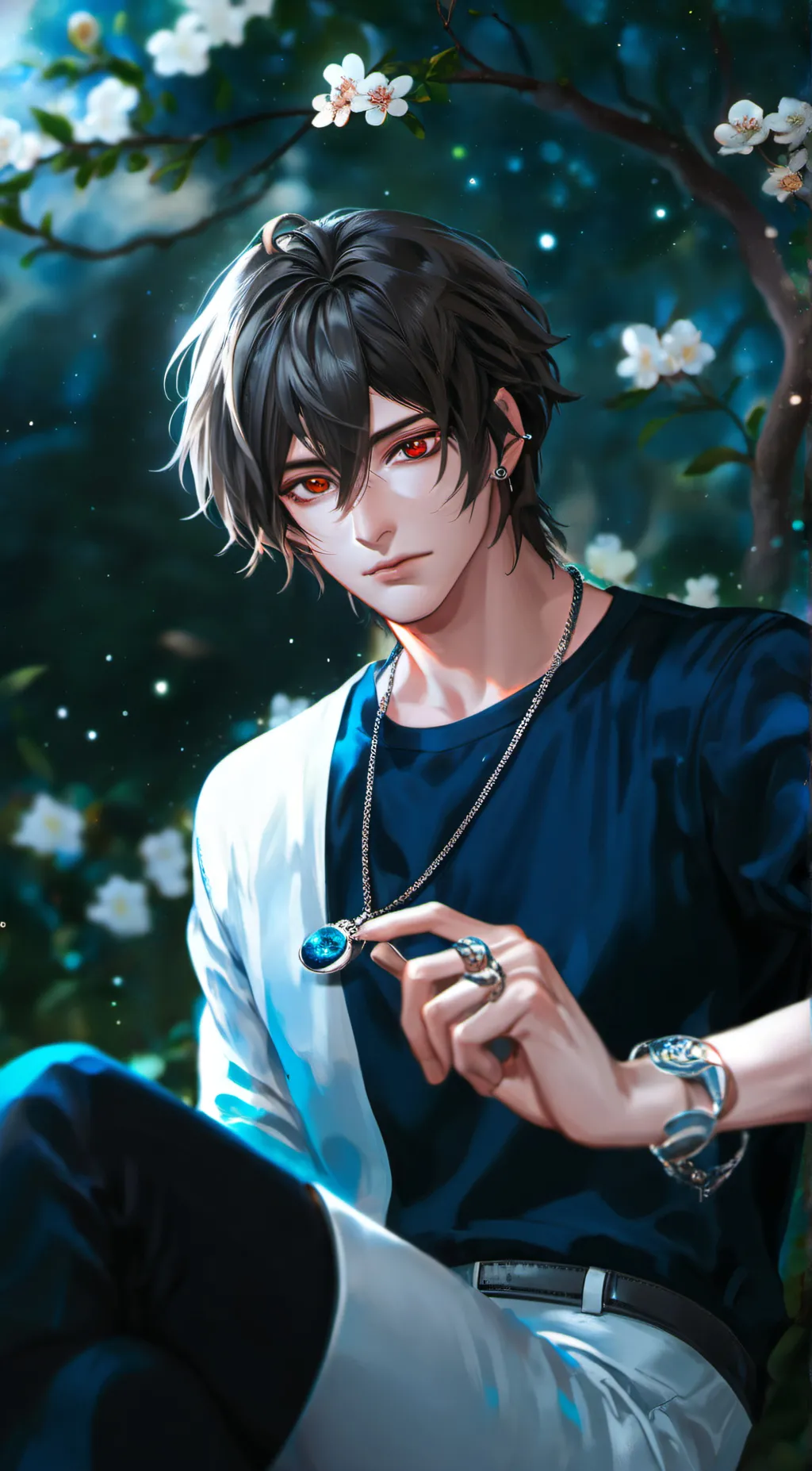 ai character: leo background