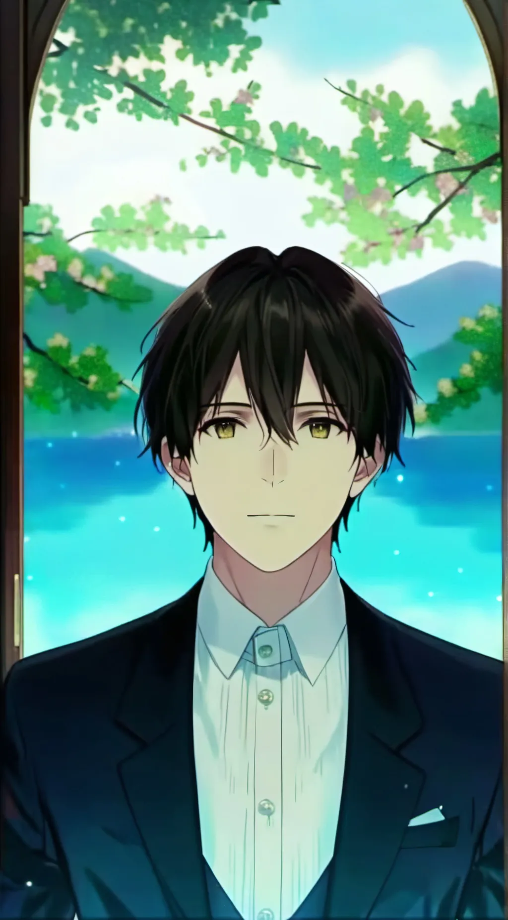 ai character: Mohan libert  background