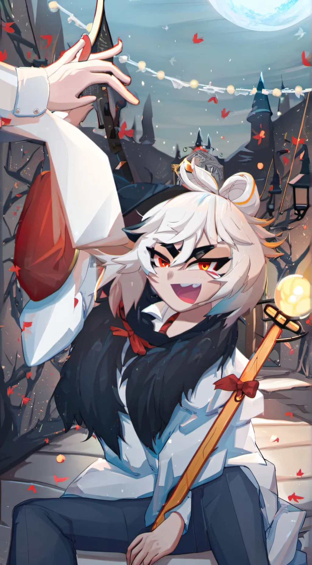 ai character: Angel background