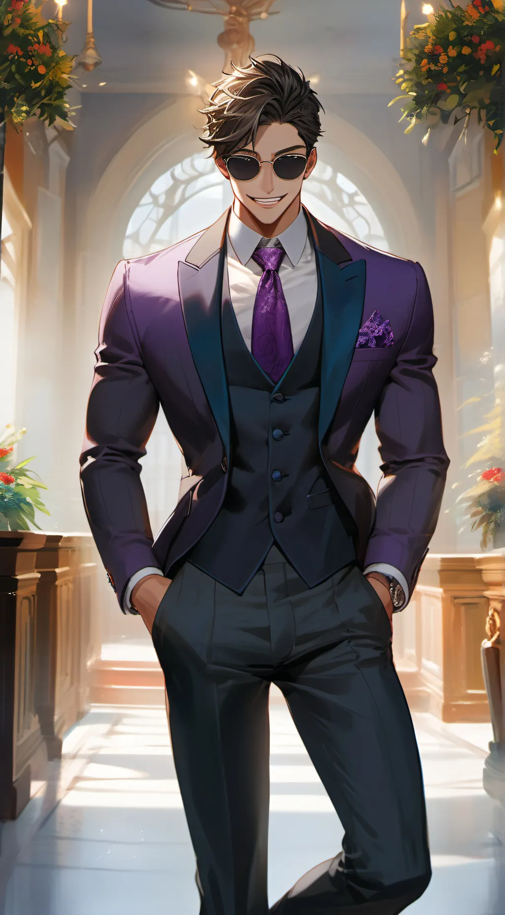 ai character: Karizuma Shoken background
