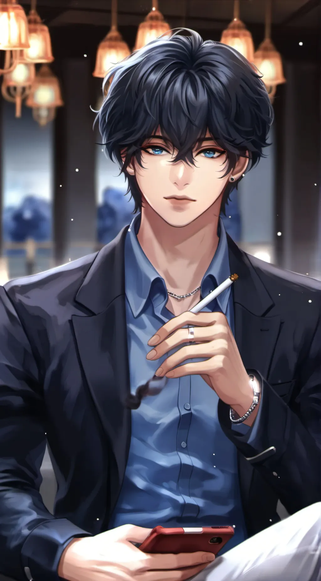 ai character: adrian background