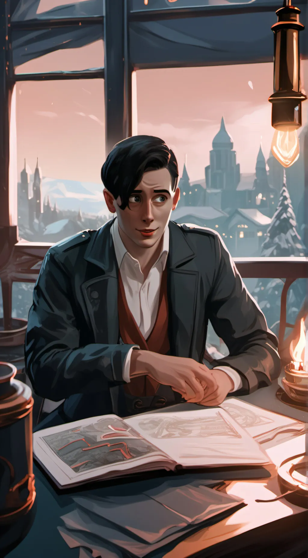 ai character: TUA background