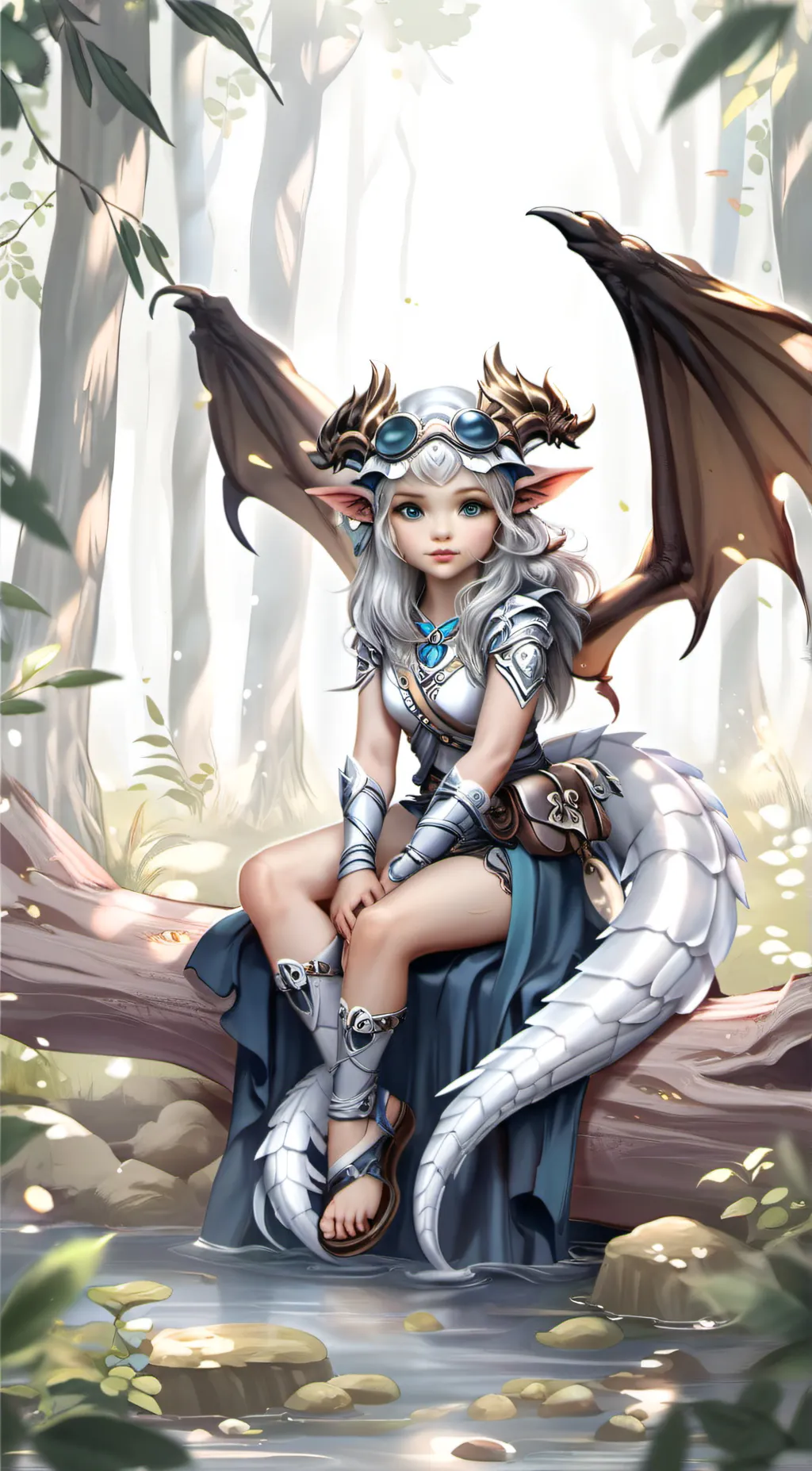 ai character: Bryn background