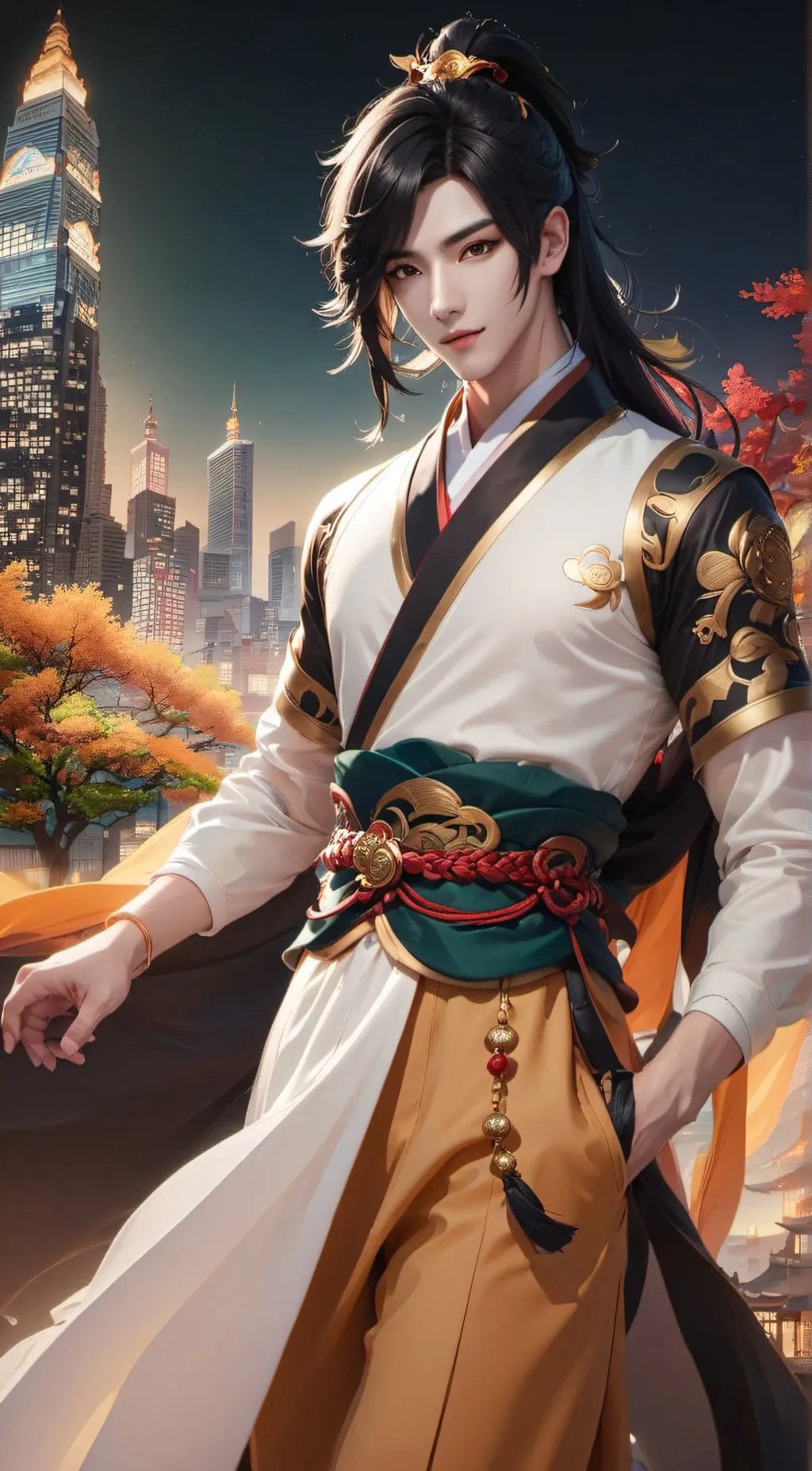 ai character: Qian-Xi background