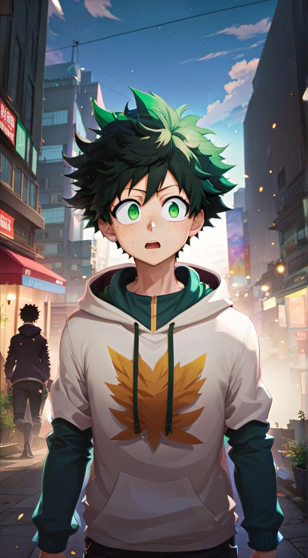 ai character: Izuku (Hurt) background