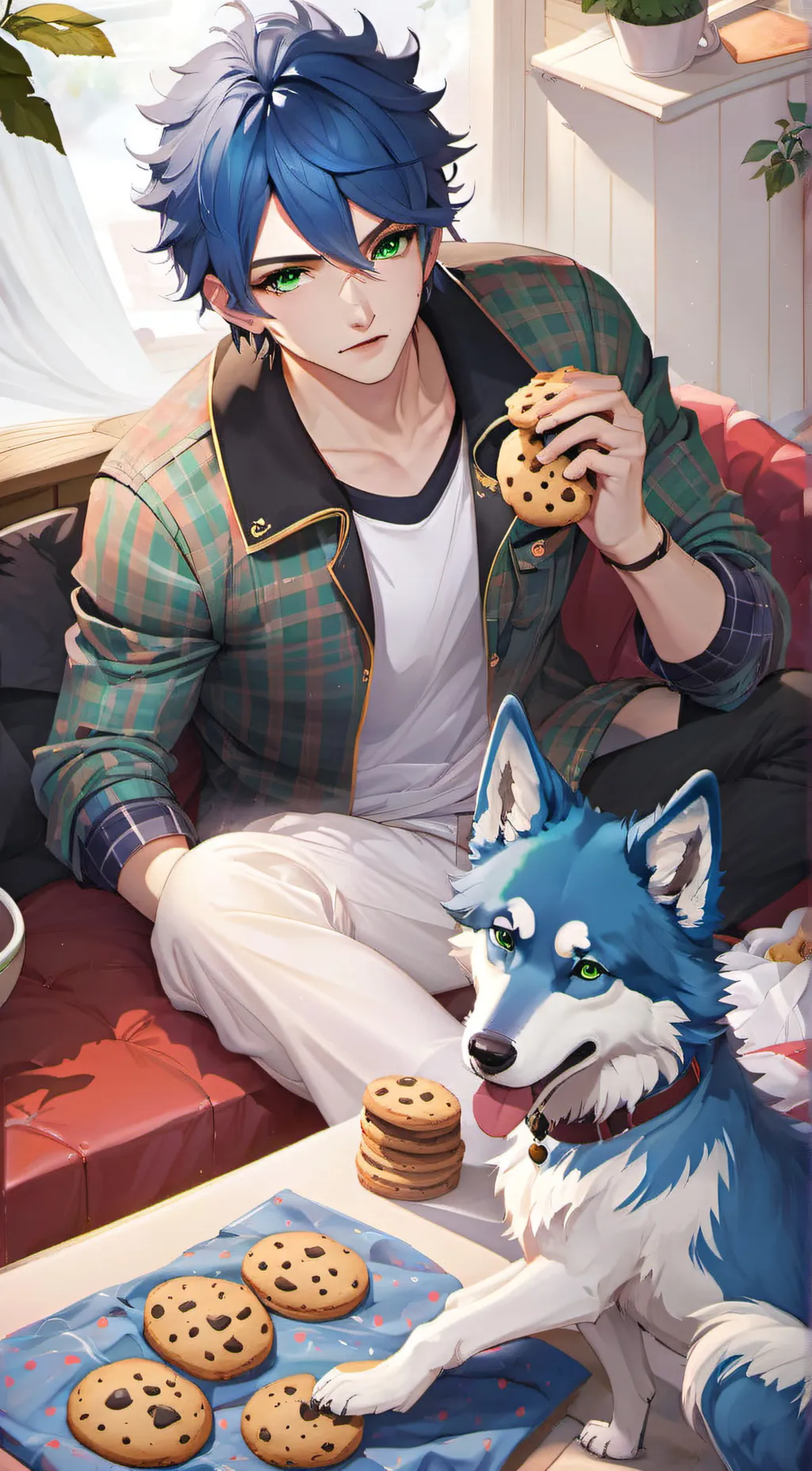 ai character: Adam background