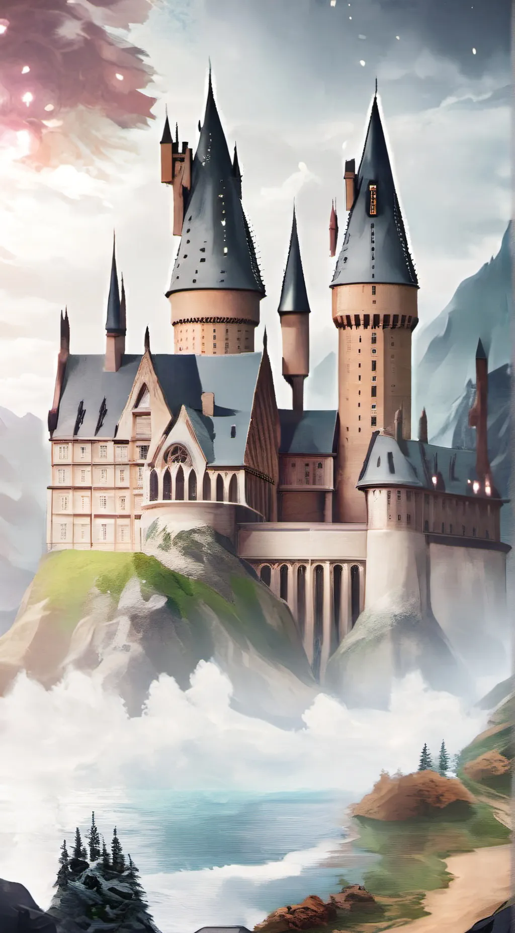 ai character: hogwarts background