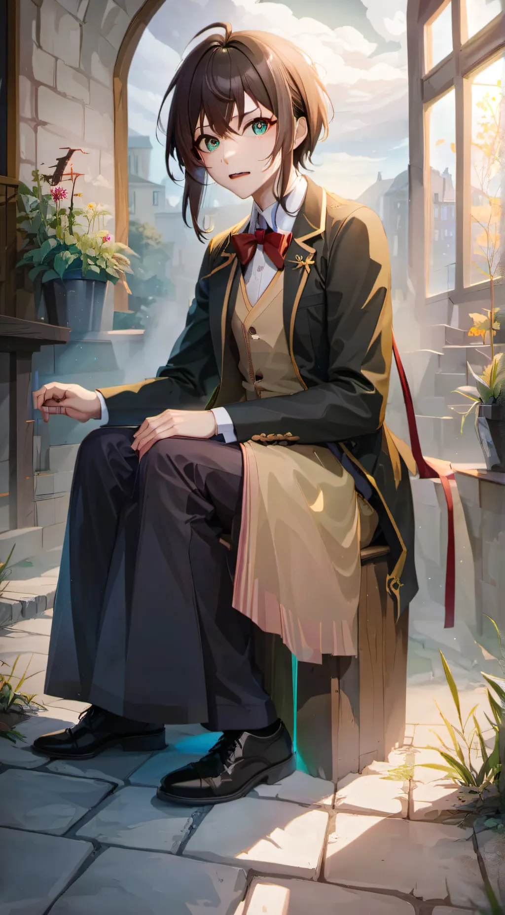 ai character: lexi  background