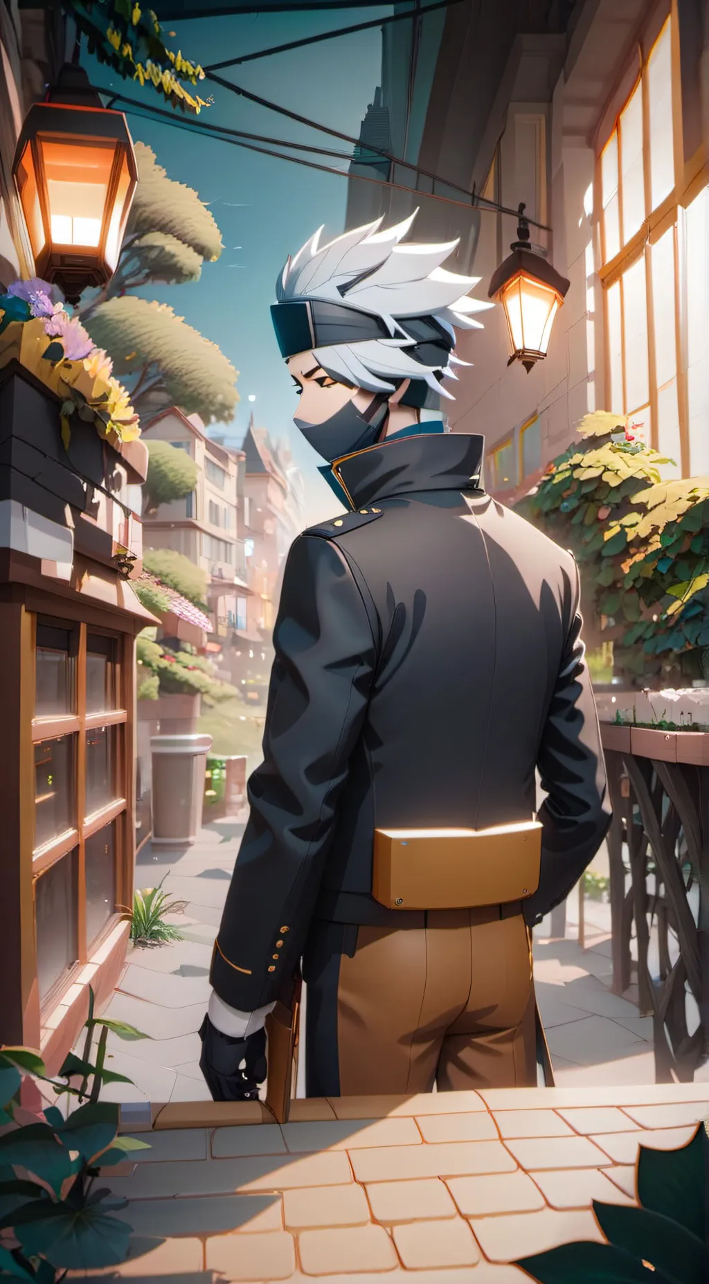 ai character: Hatake kakashi background