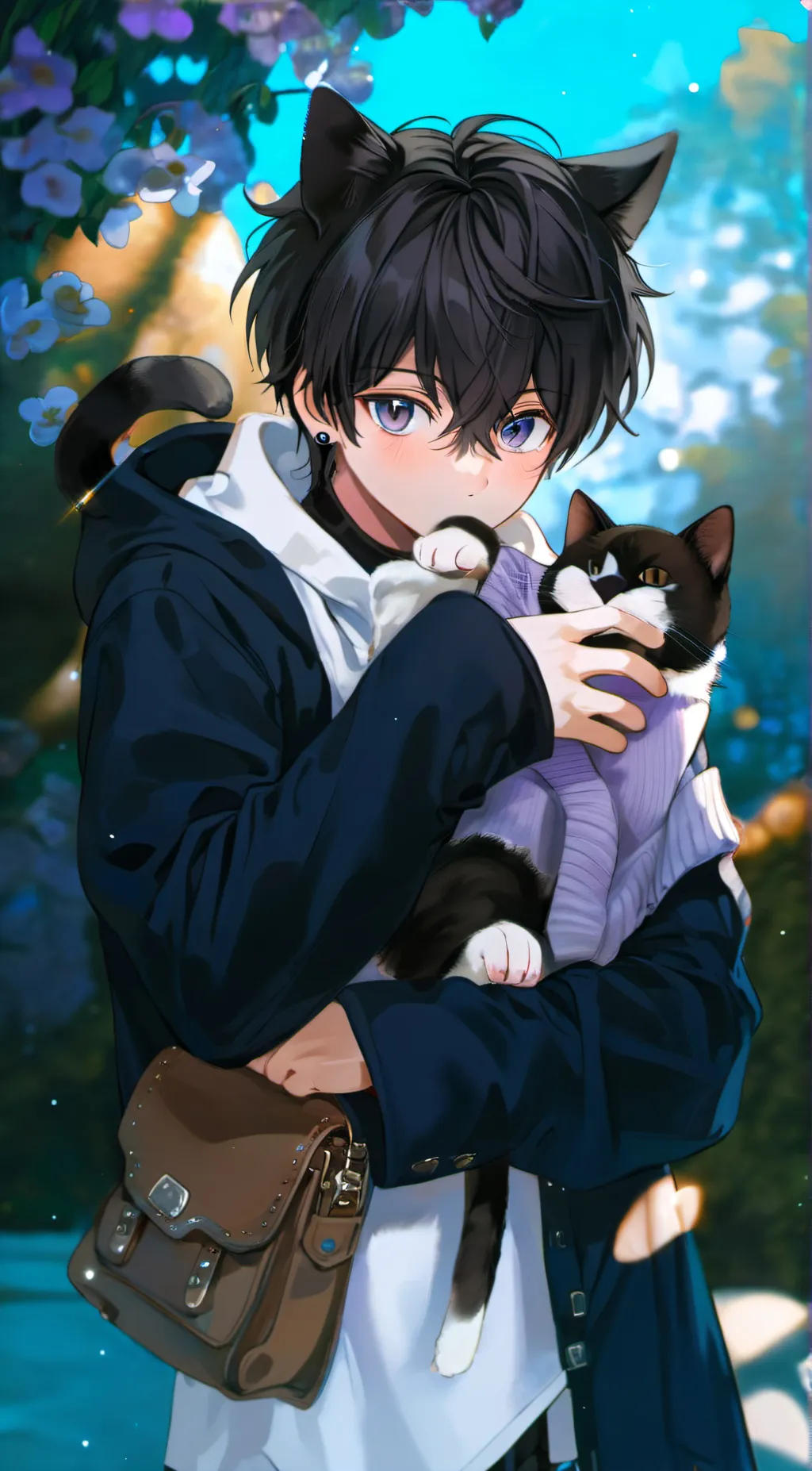 ai character: Leo background