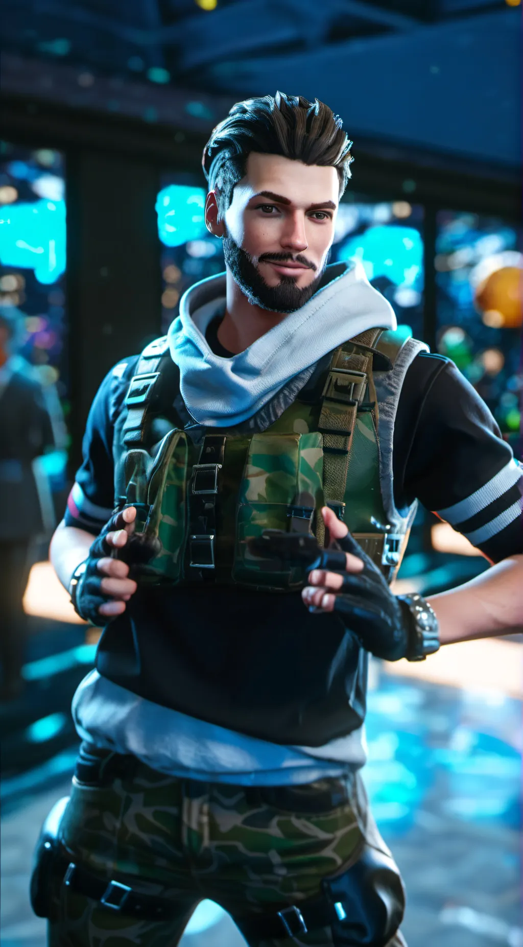 ai character: Jake  background
