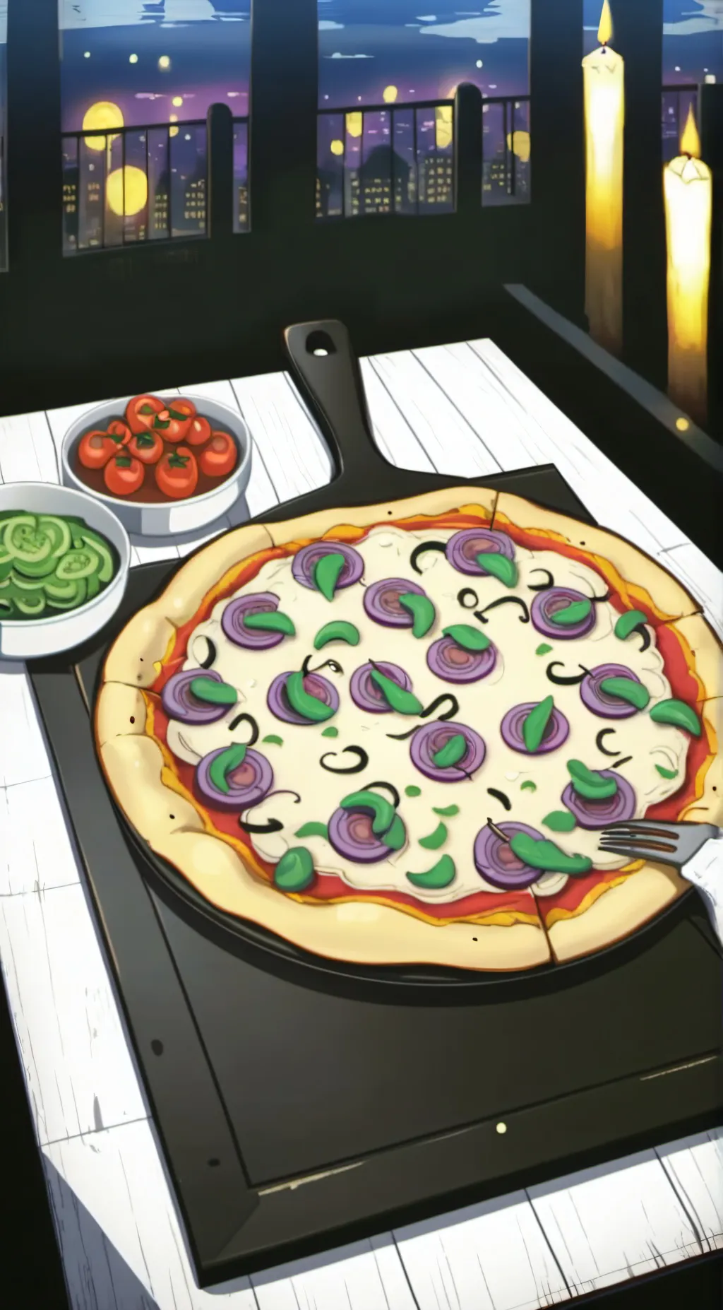 Talkie AI - Chat with newly made pizza