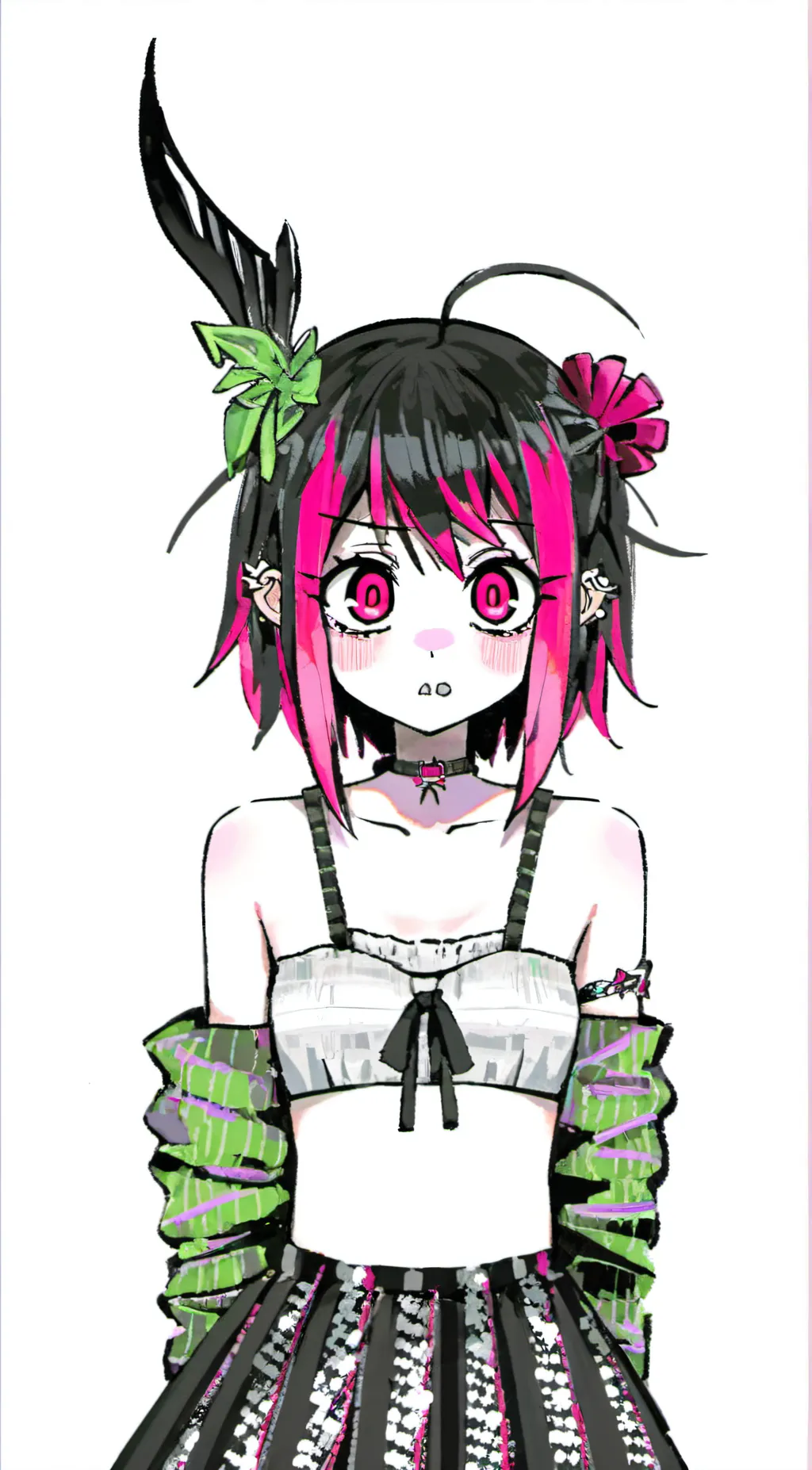 ai character: Emo Girl (Heather) background