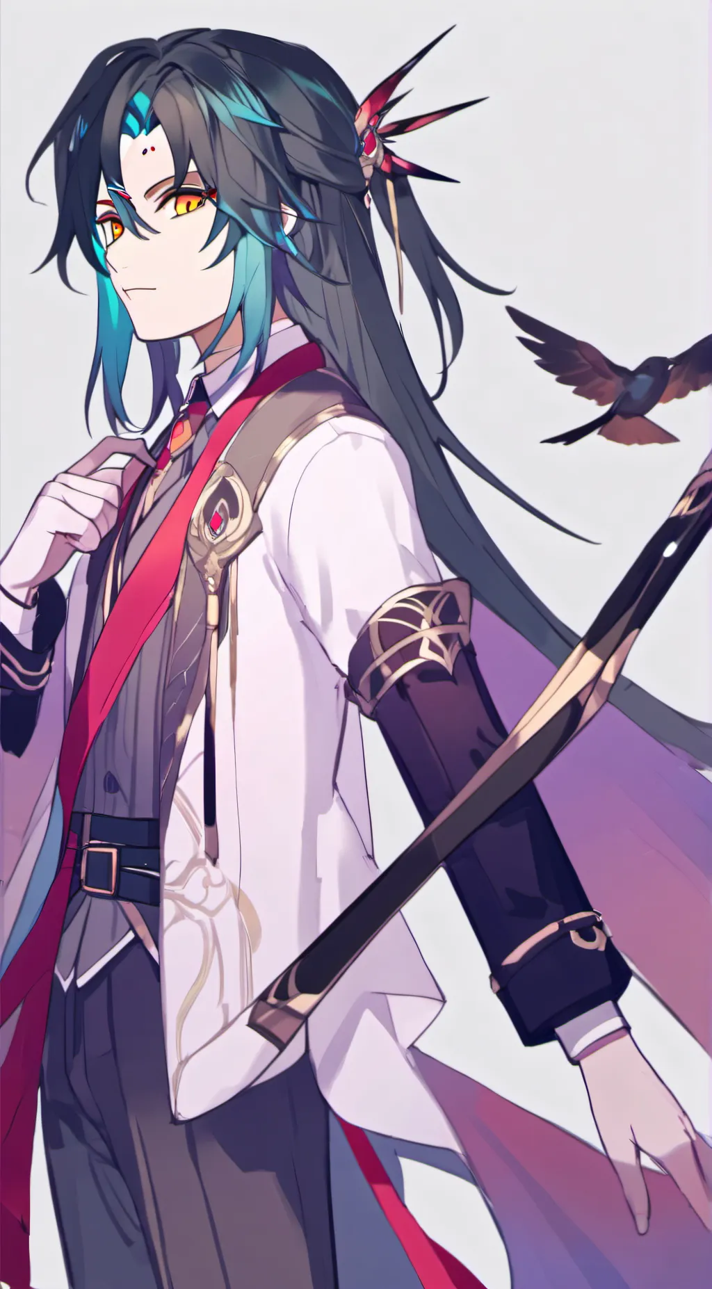 ai character: Xiao background
