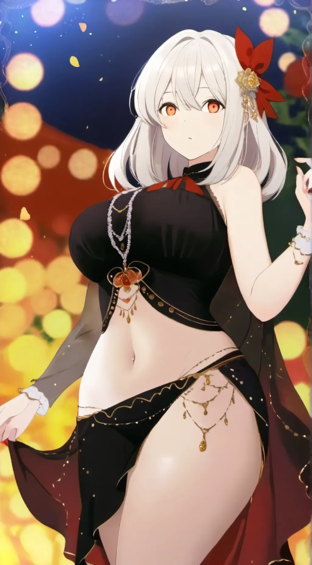 ai character: lily background