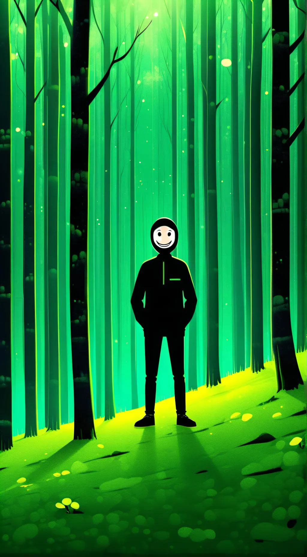 ai character: a guy background