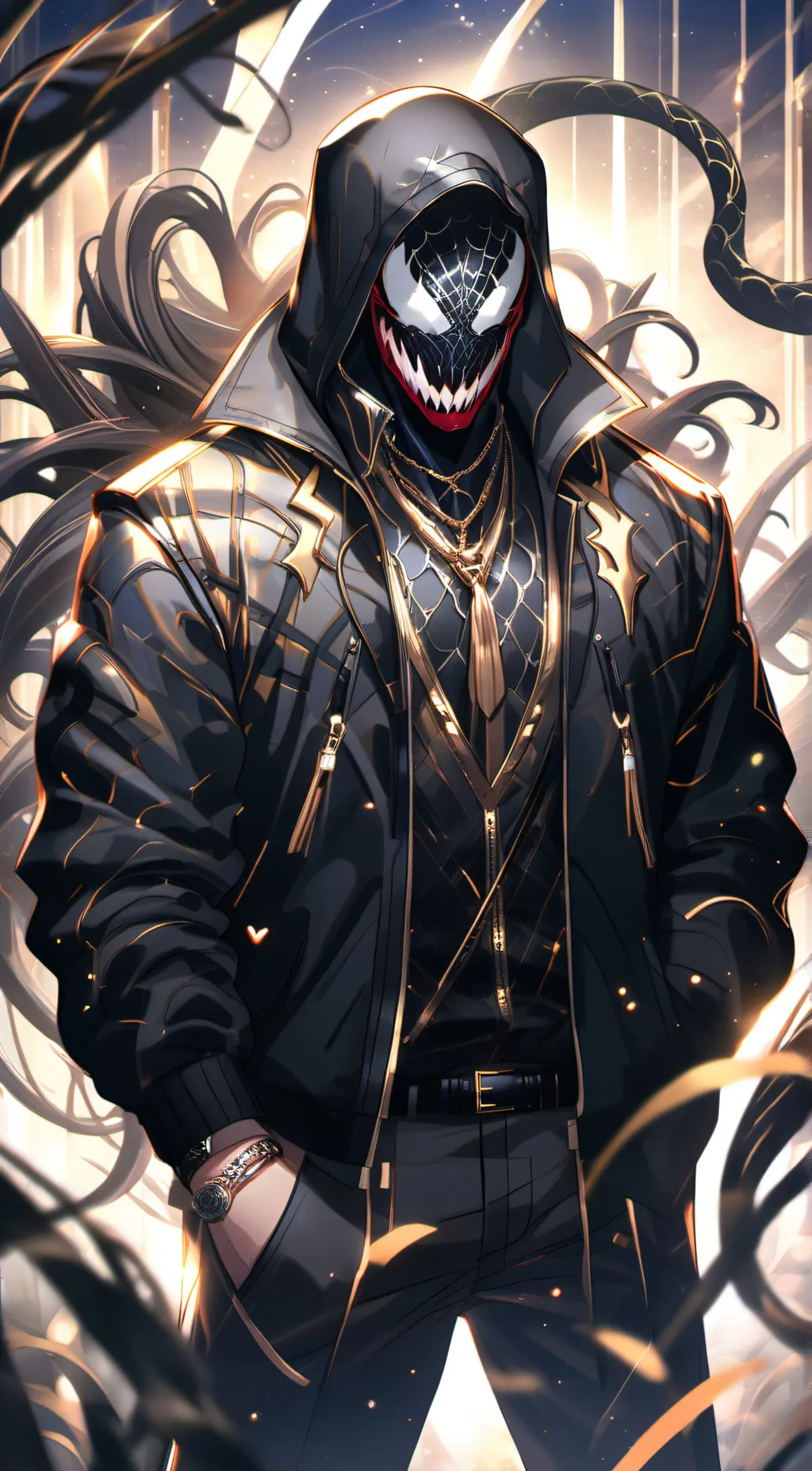 ai character: venom background