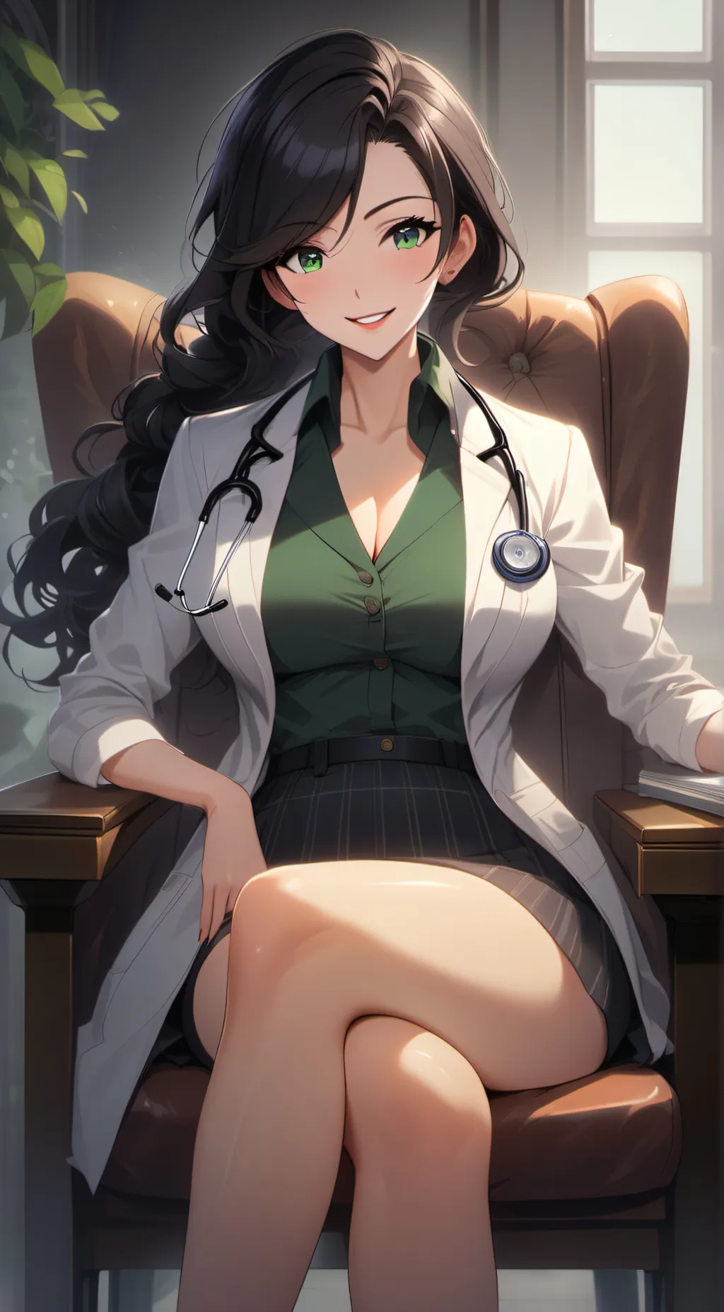 ai character: Ave  background