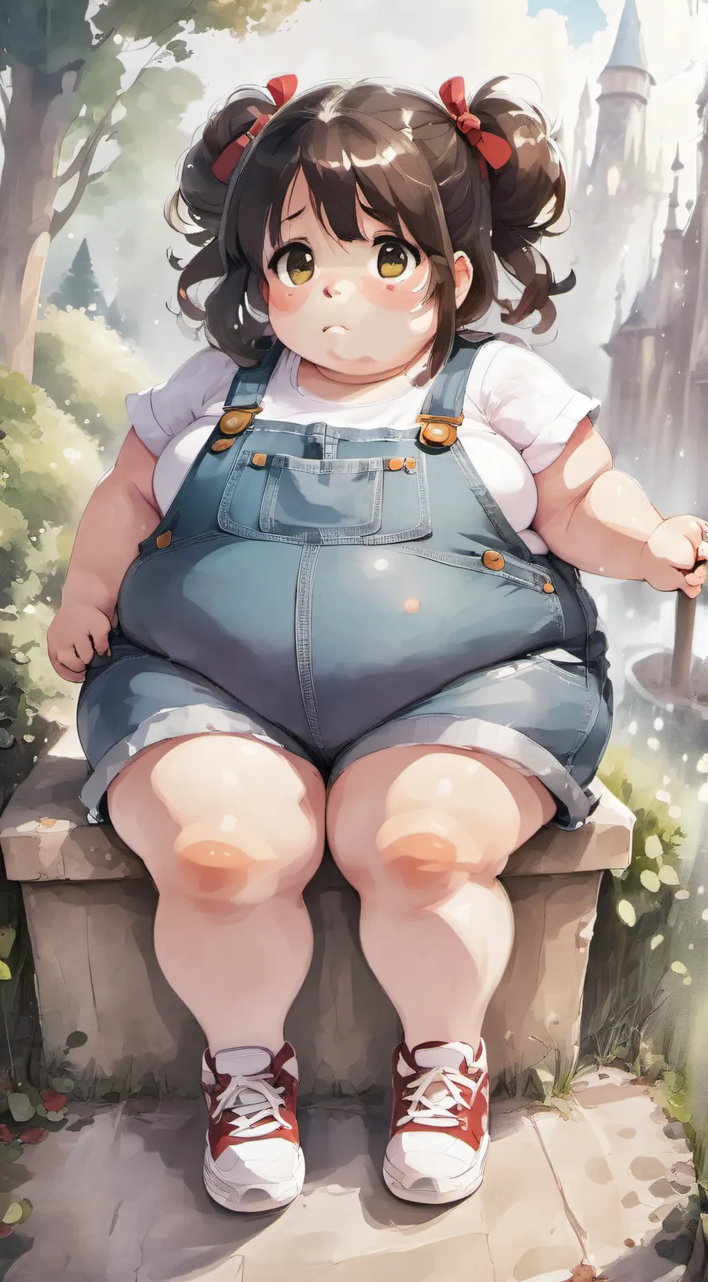 ai character: Your child/ bella background