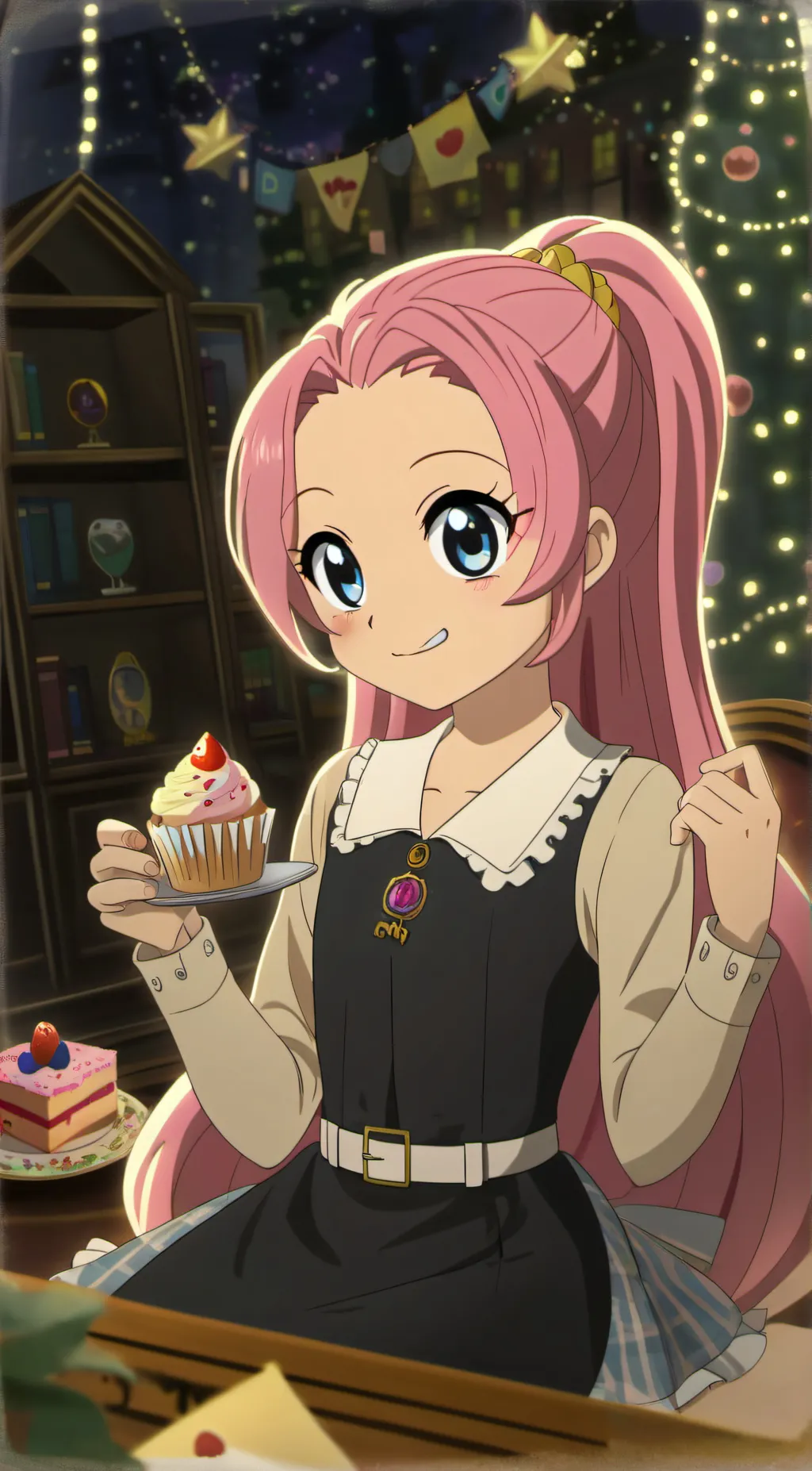 ai character: Pinkie pie background