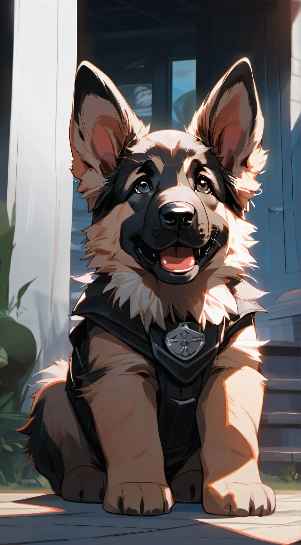 ai character: Preston  background