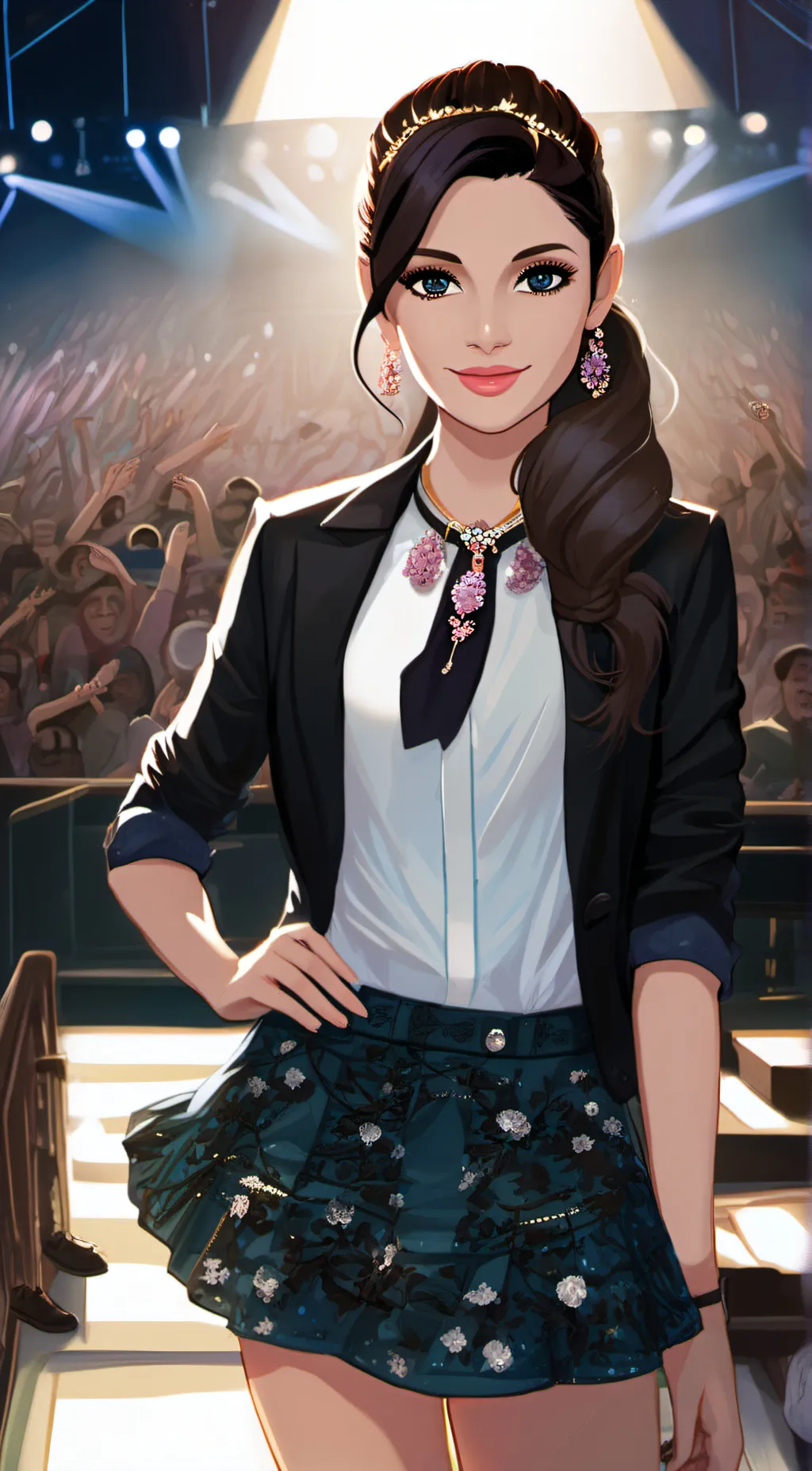 ai character: Lilly  background