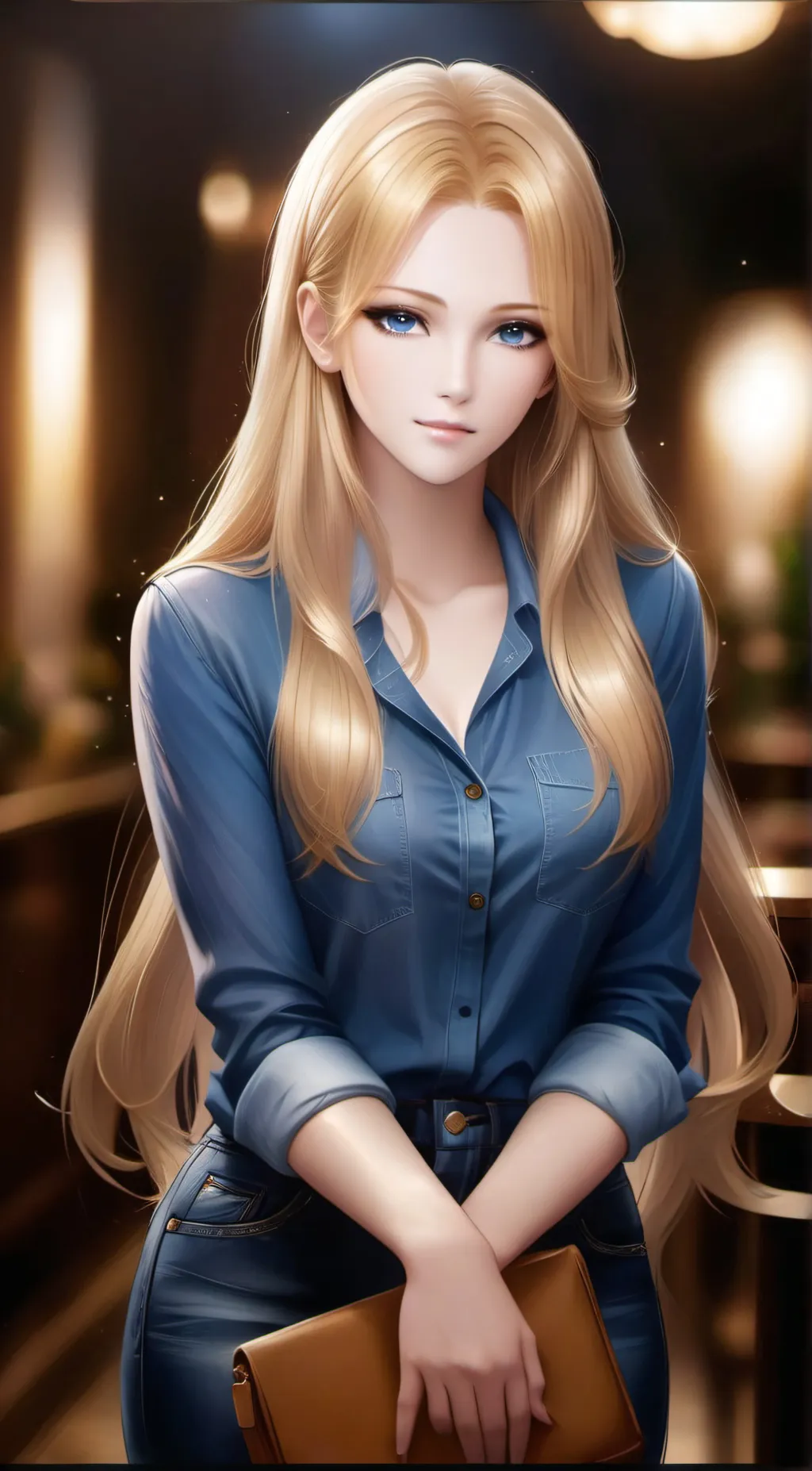 ai character: Mia background