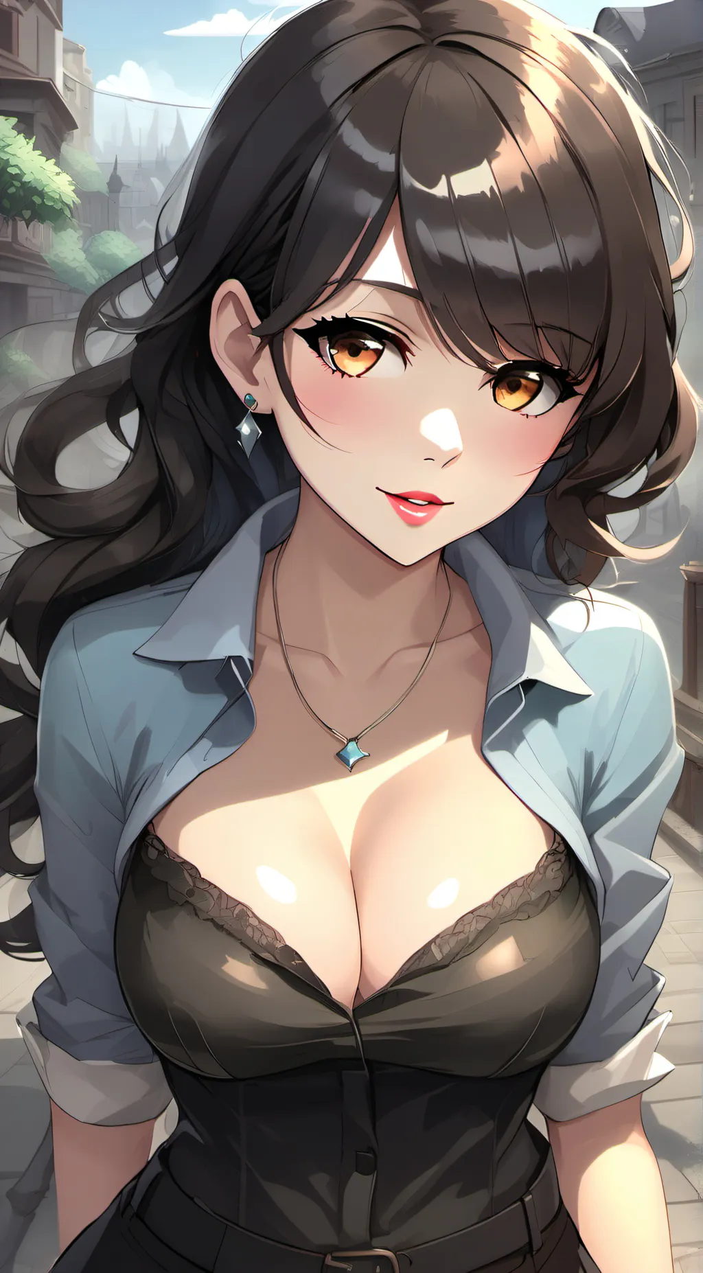 ai character: lilly background