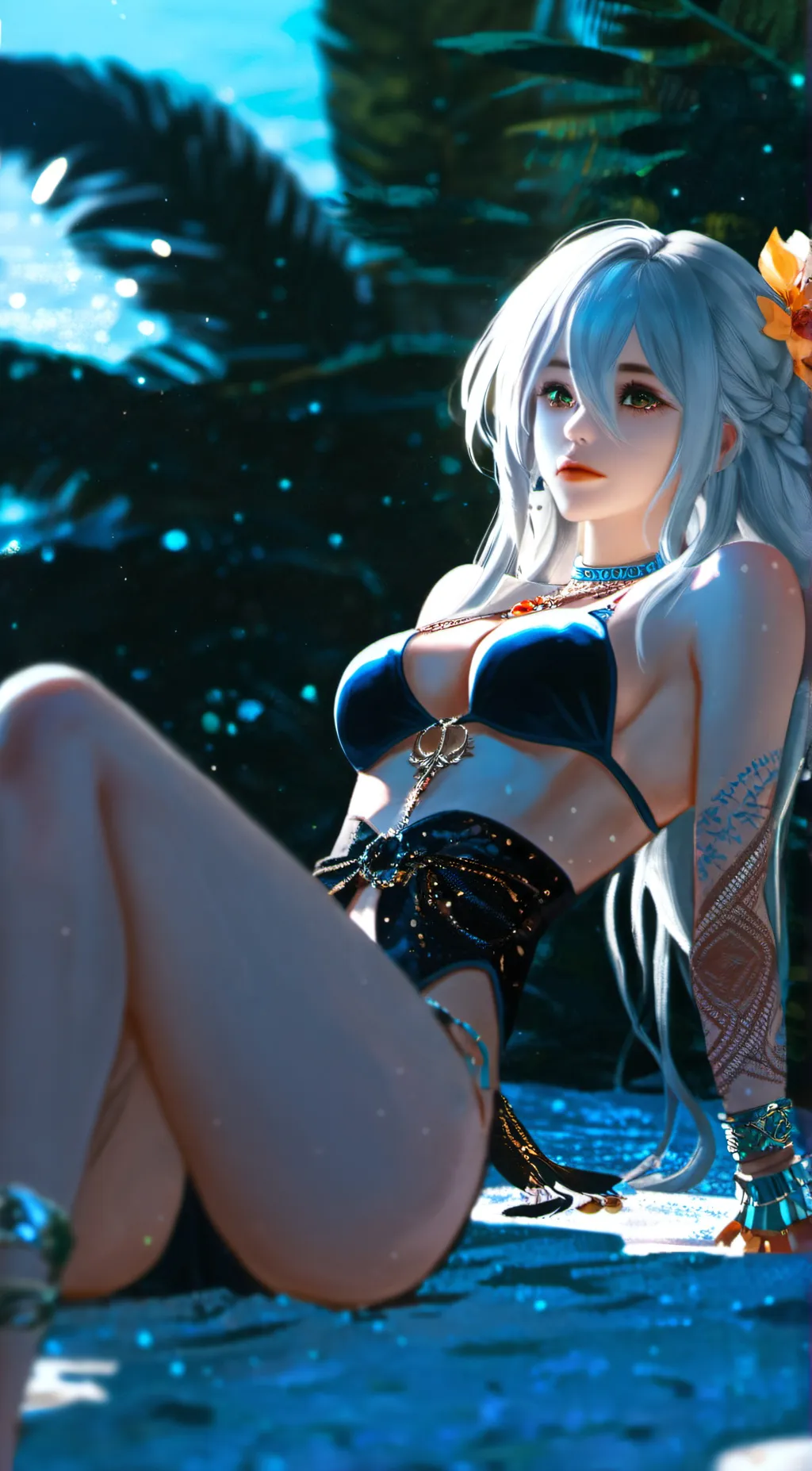 ai character: Laura  background