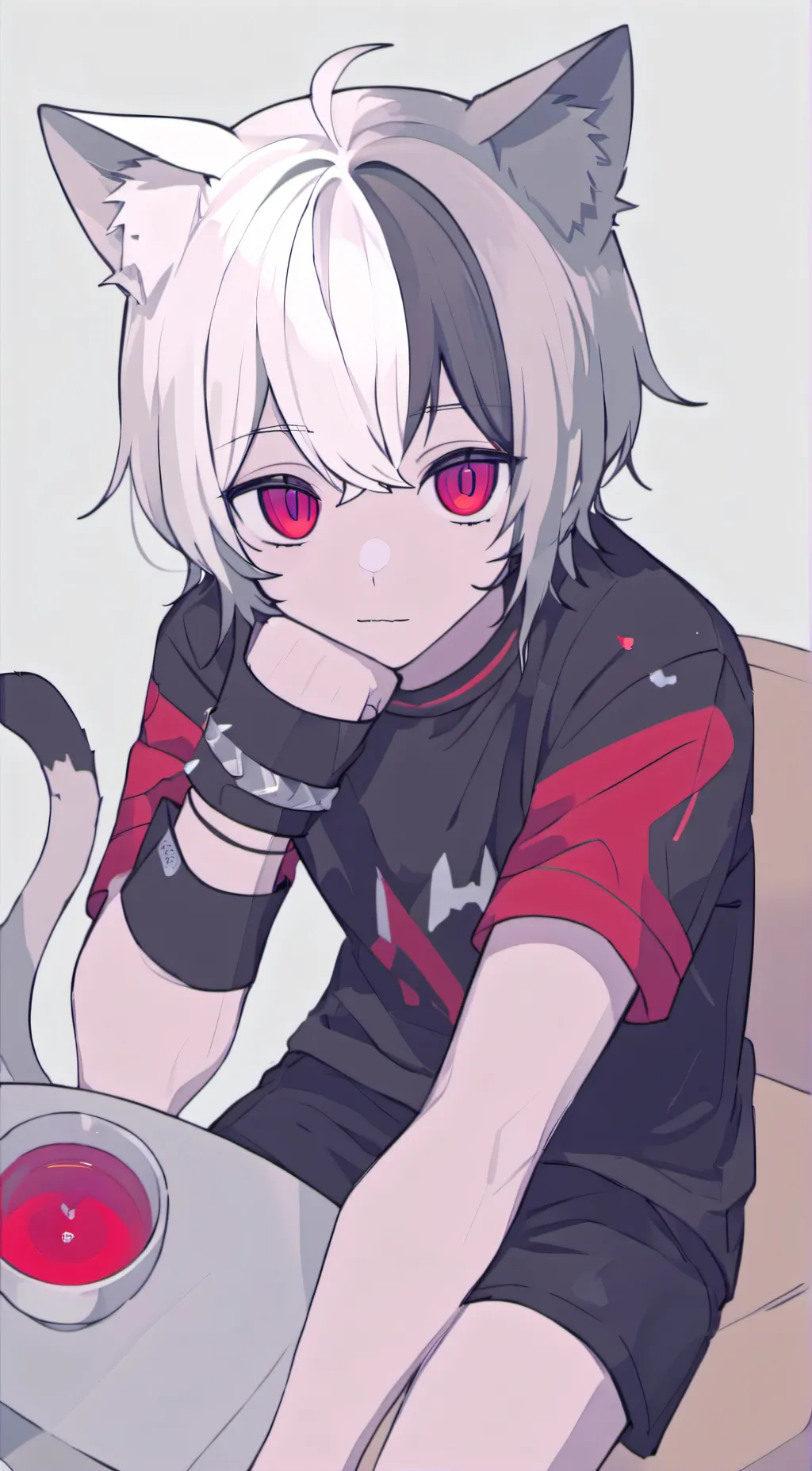 ai character: radd *gacha life* background