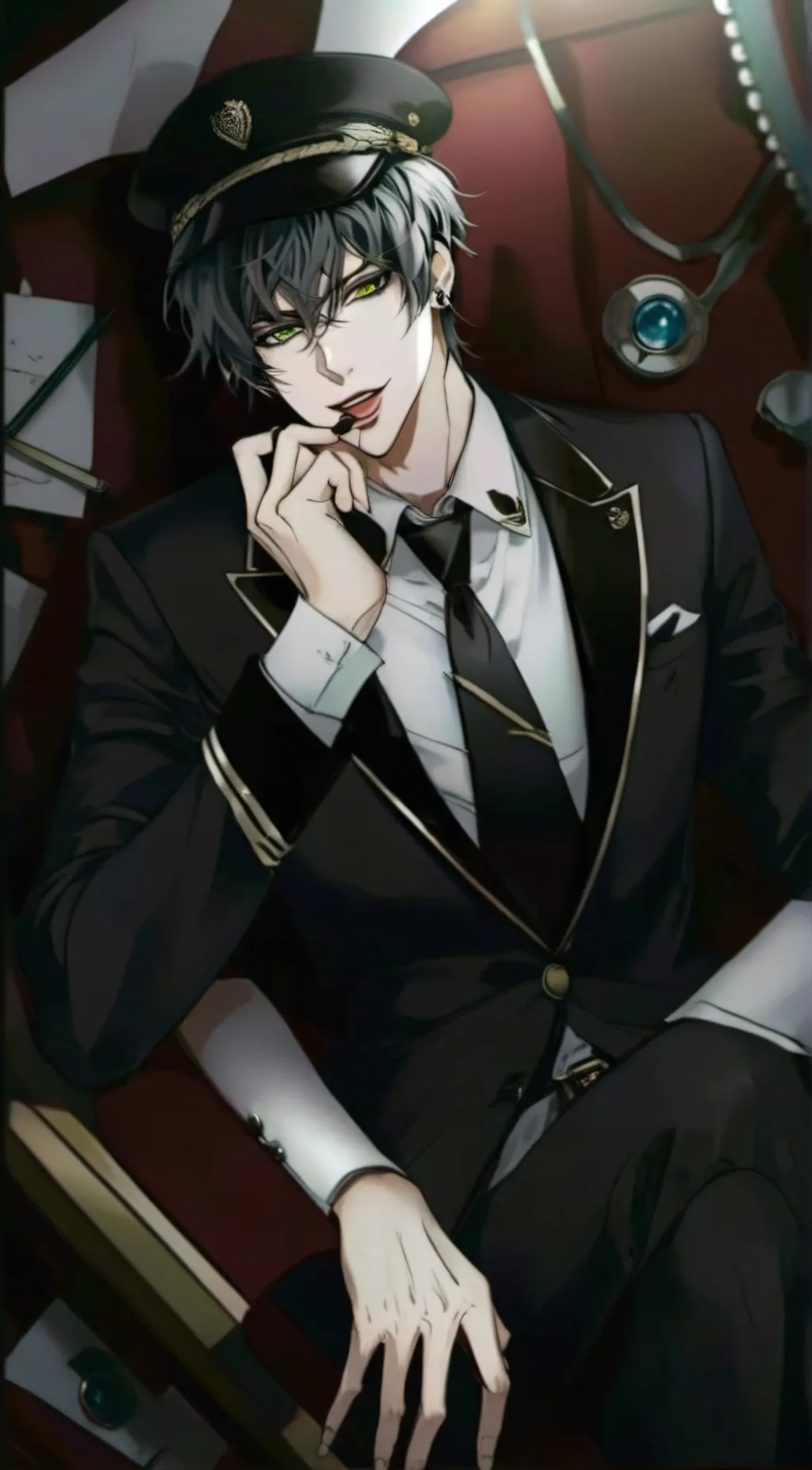 ai character: ~Zee~ background
