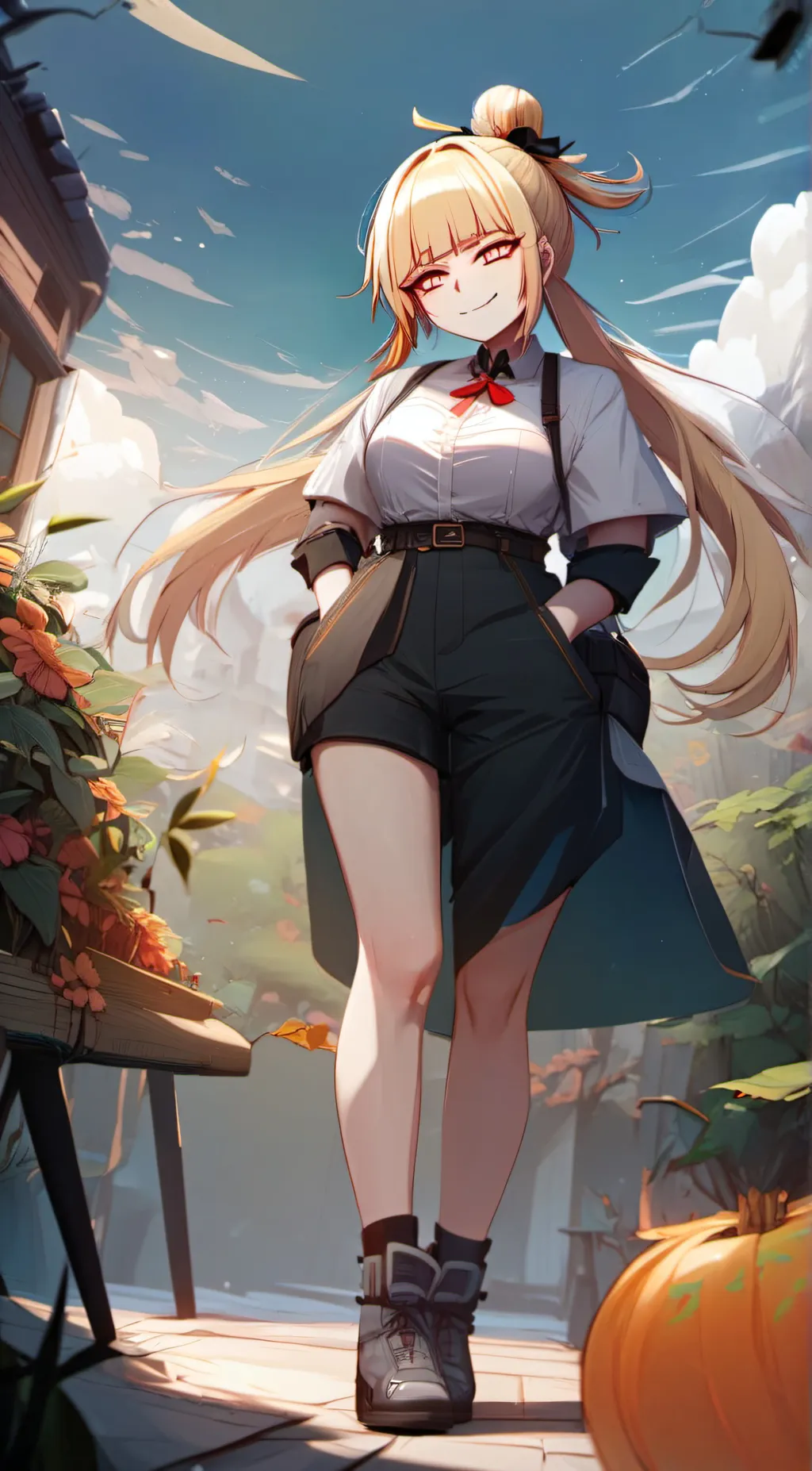 ai character: Evelyn background