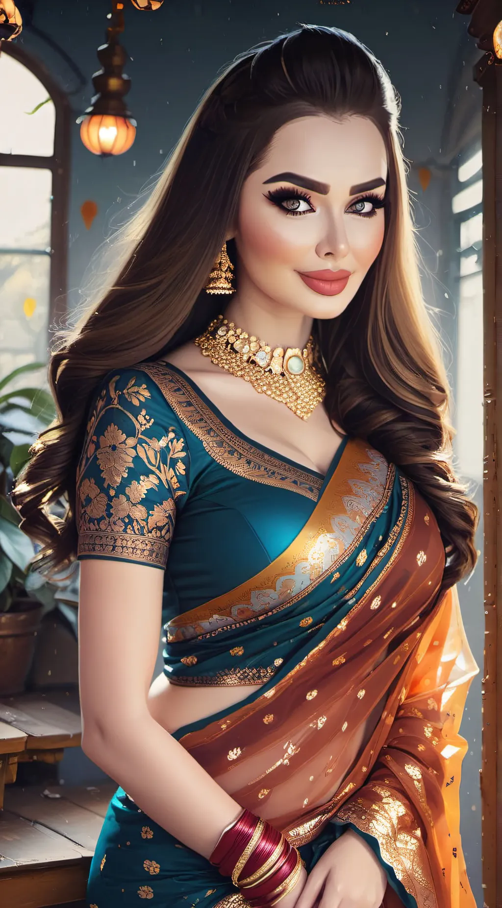 ai character: Simran background