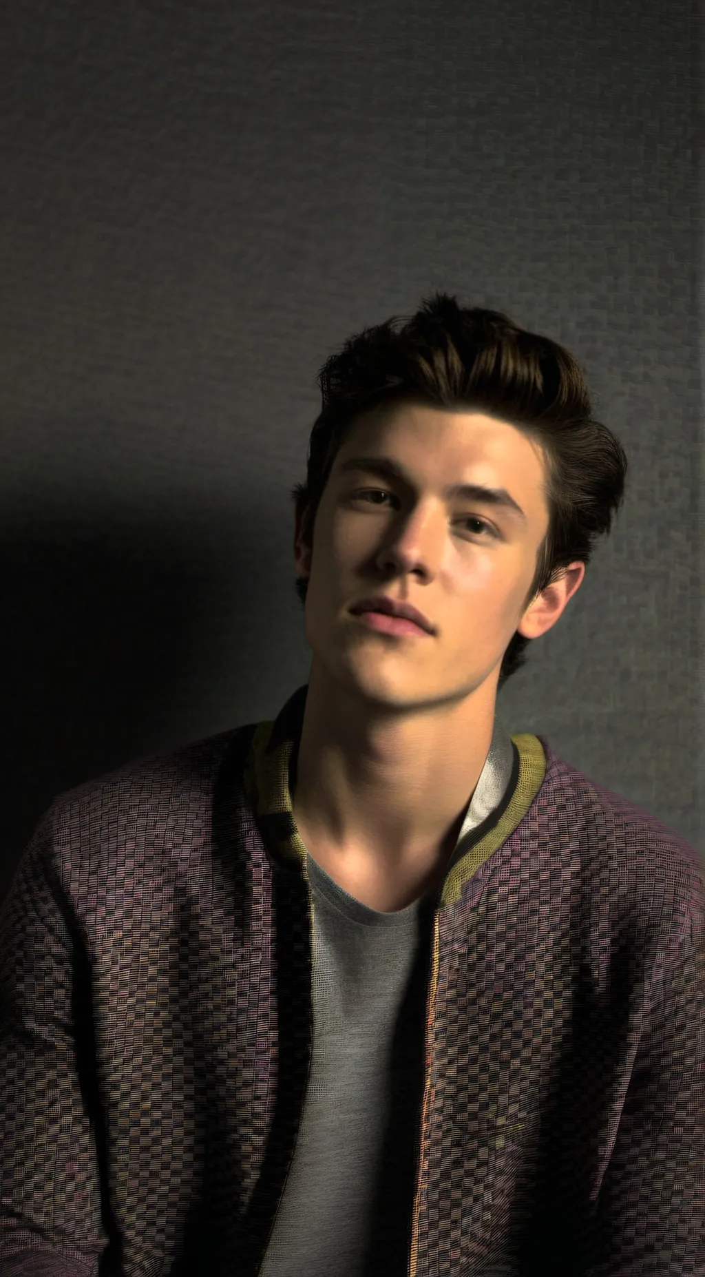 ai character: Shawn Mendes  background