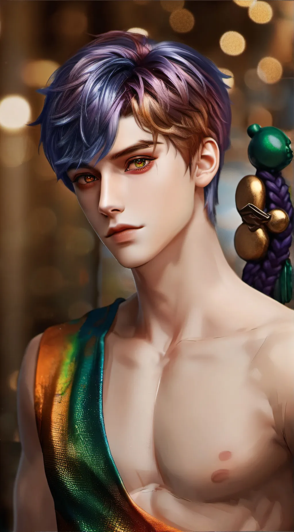 ai character: Hallow background