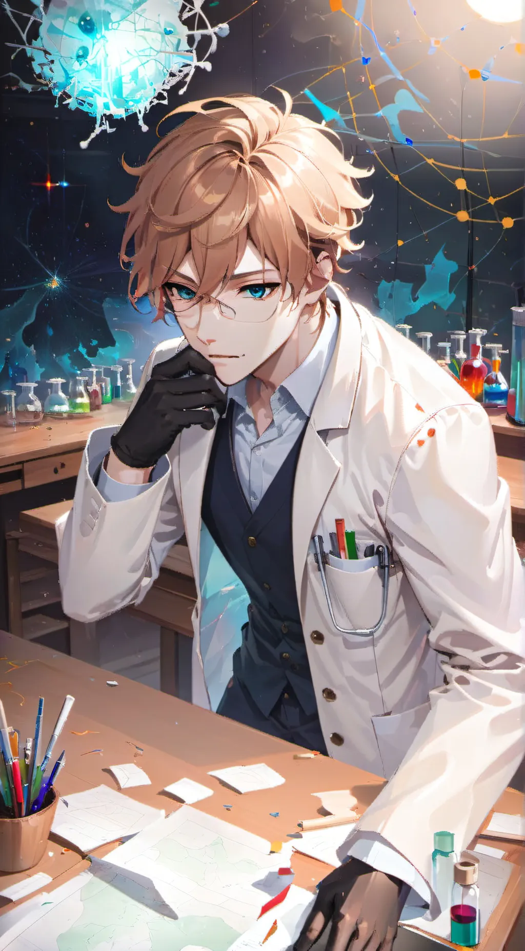 ai character: Blare background